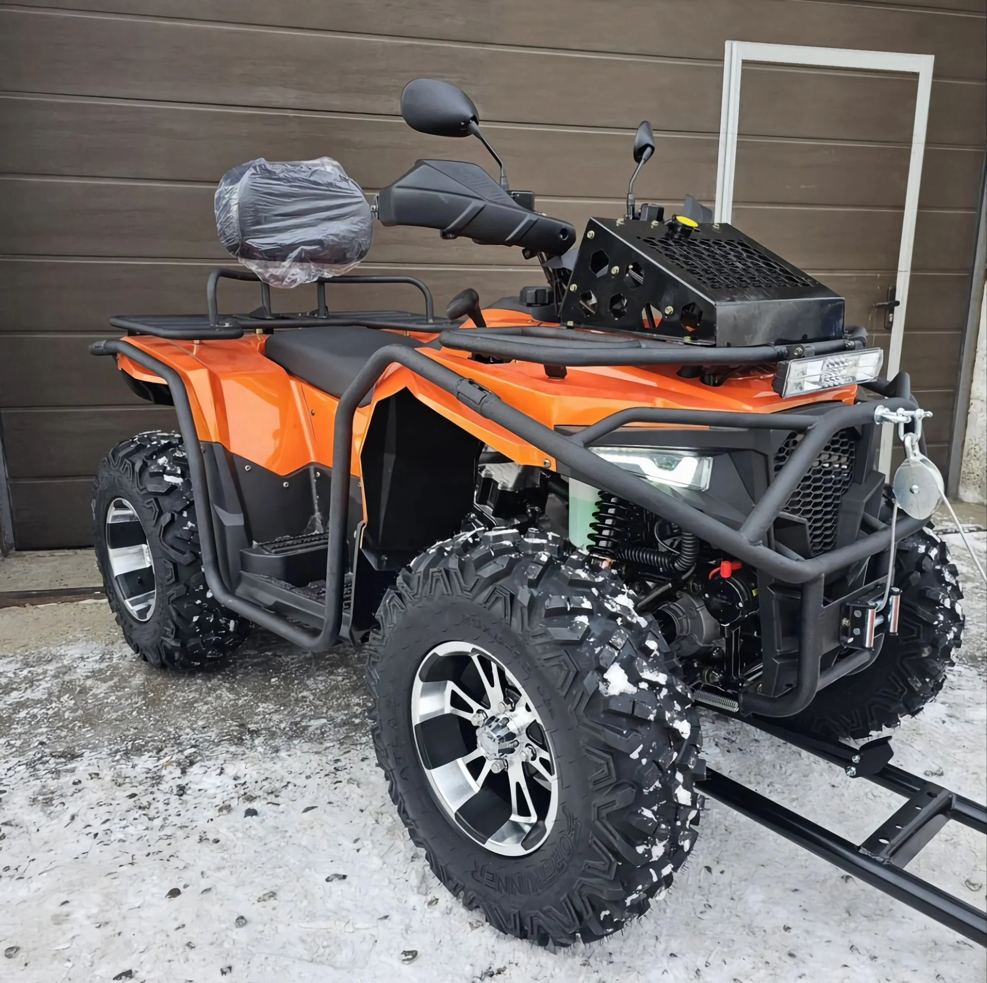 Квадроцикл Loncin Sumahao 400 EFI EPS 4х4 «Оранжевый» - миниатюра 3