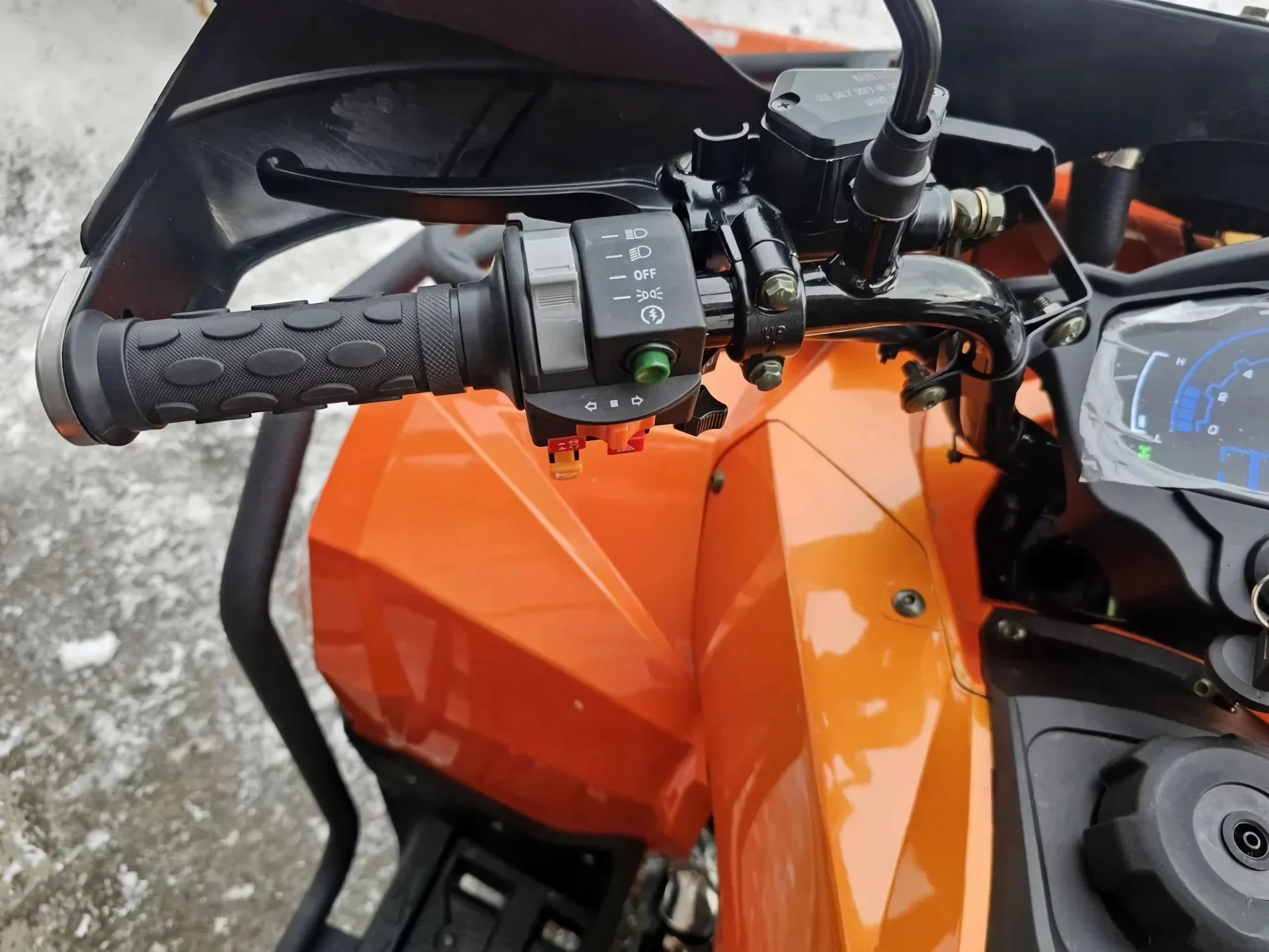 Квадроцикл Loncin Sumahao 400 EFI EPS 4х4 «Оранжевый» - миниатюра 6