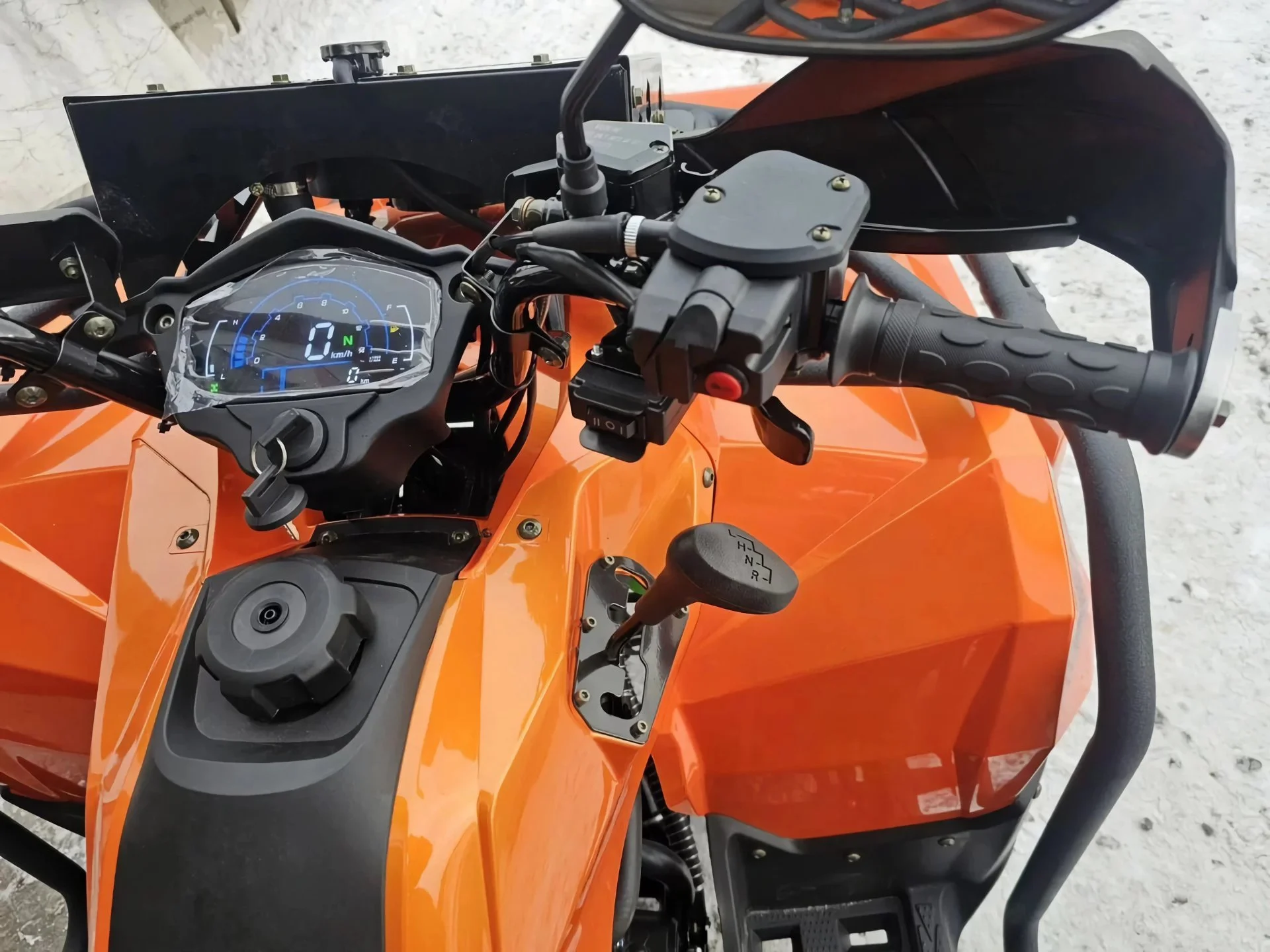 Квадроцикл Loncin Sumahao 400 EFI EPS 4х4 «Оранжевый» - миниатюра 7