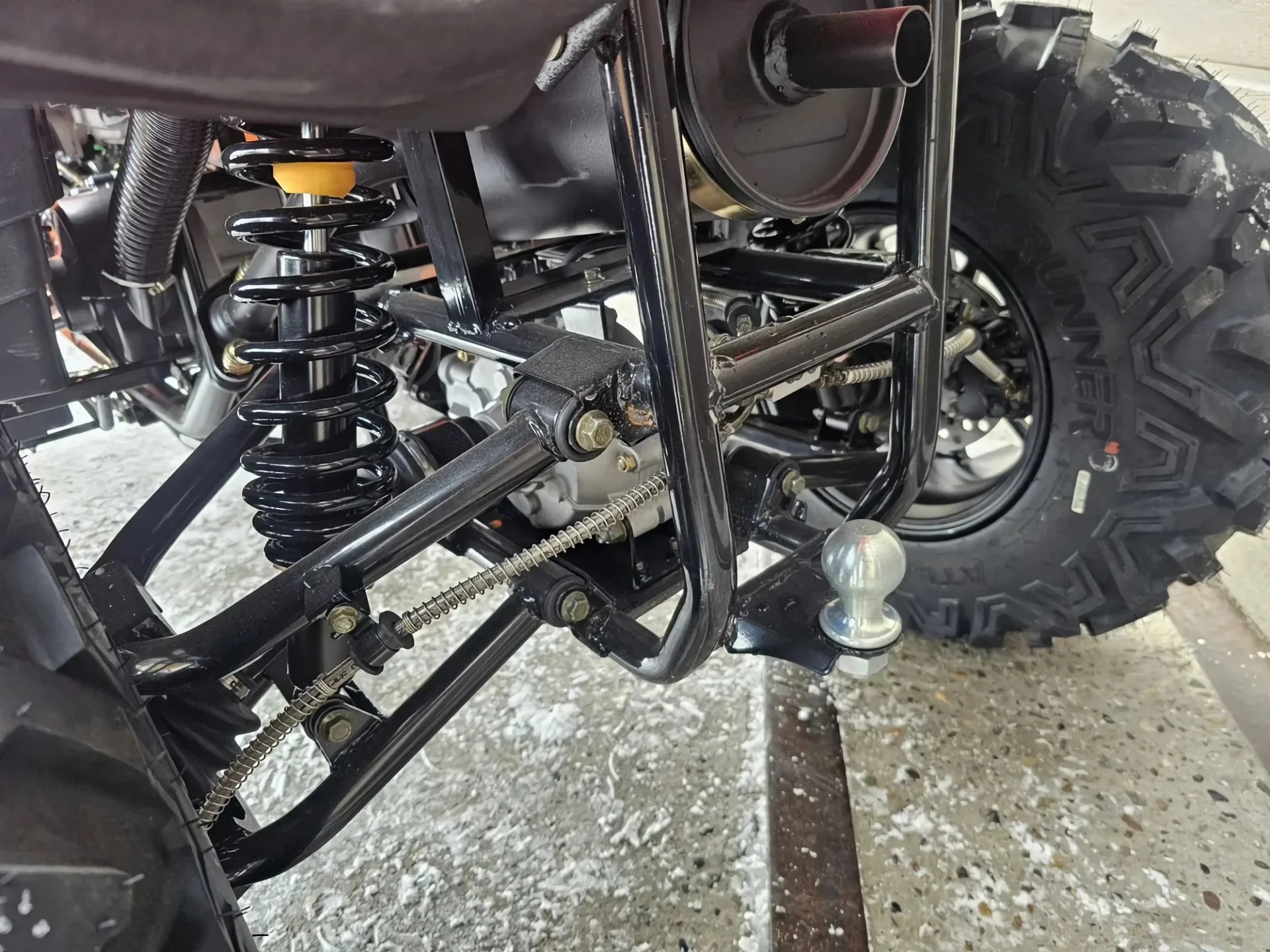 Квадроцикл Loncin Sumahao 400 EFI EPS 4х4 «Оранжевый» - миниатюра 11
