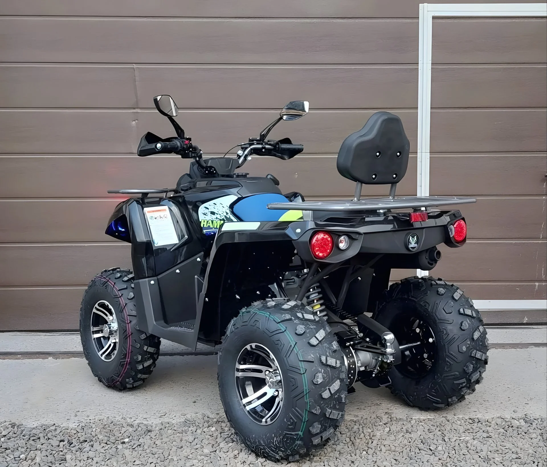 Квадроцикл Mikilon Hammer 200L Pro «Черный» - миниатюра 3