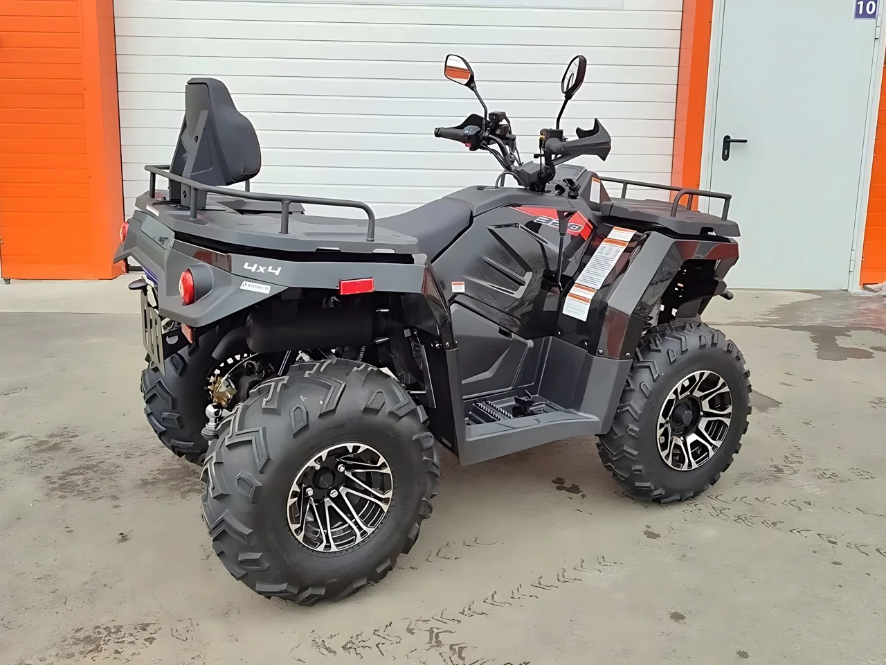 Квадроцикл Linhai-Yamaha F320C 4х4 «Черный» - миниатюра 5