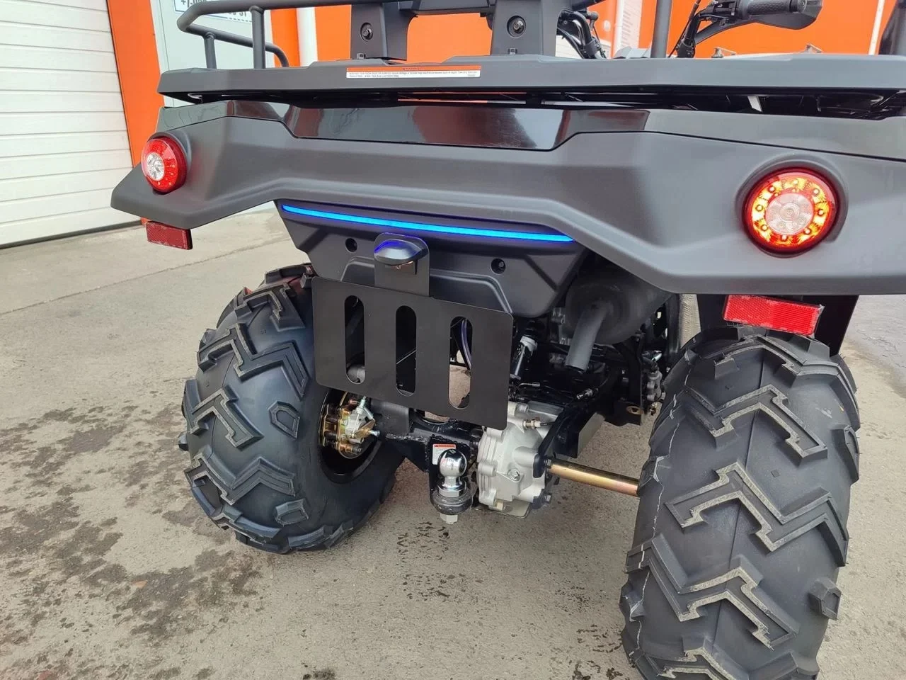 Квадроцикл Linhai-Yamaha F320C 4х4 «Черный» - миниатюра 14