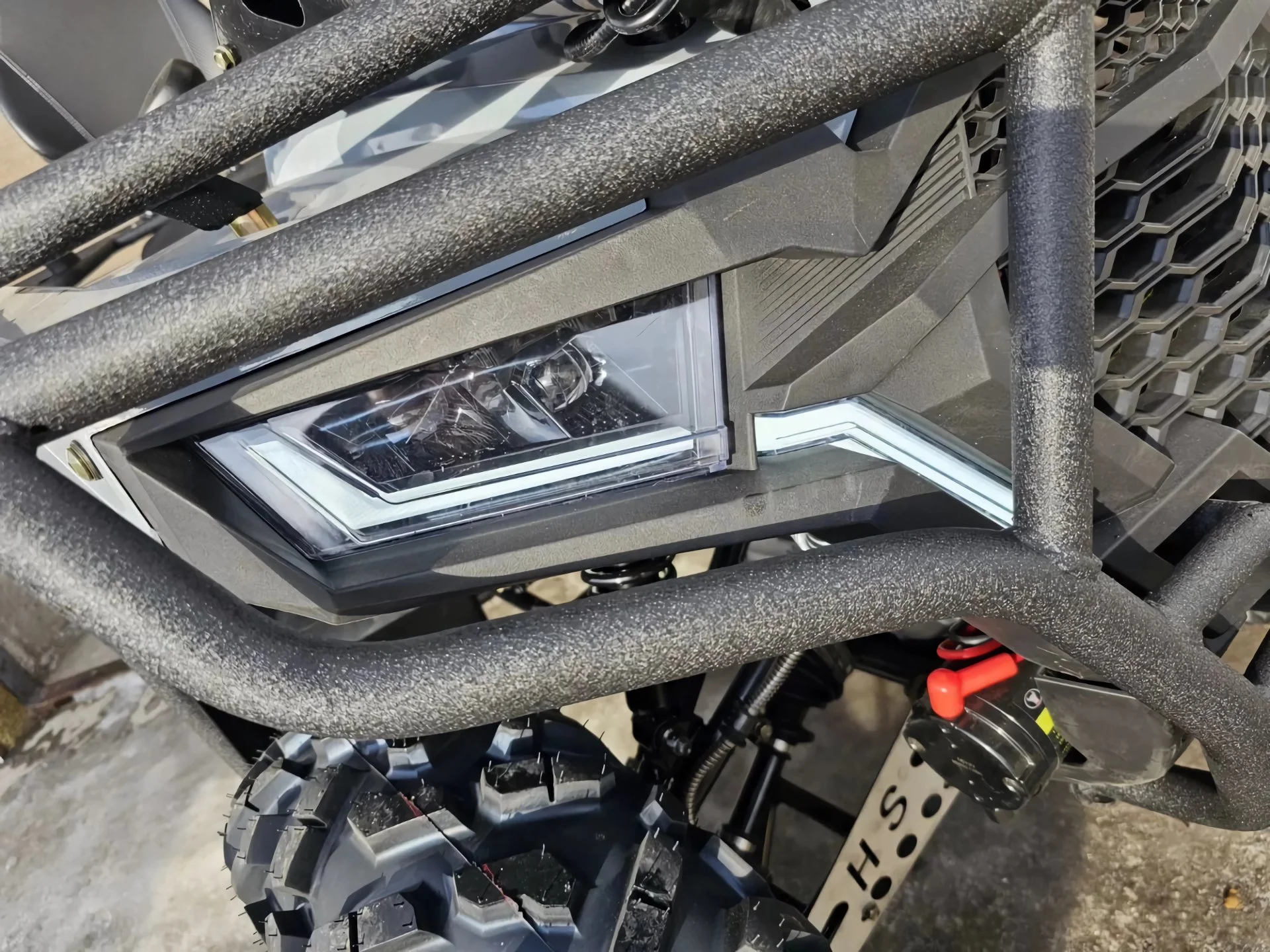 Квадроцикл Loncin Sumahao 400 EFI EPS 4ВД «Серый» - миниатюра 8