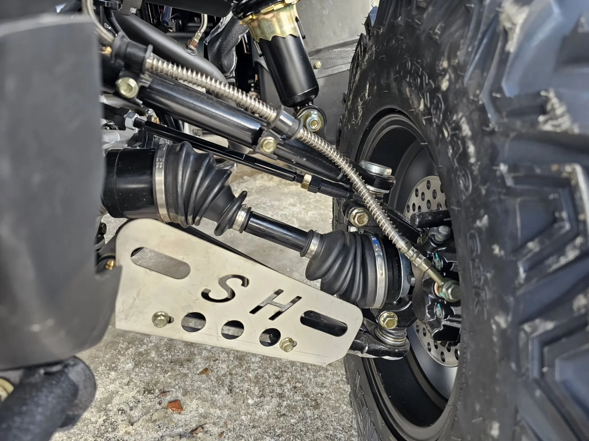 Квадроцикл Loncin Sumahao 400 EFI EPS 4ВД «Серый» - миниатюра 16