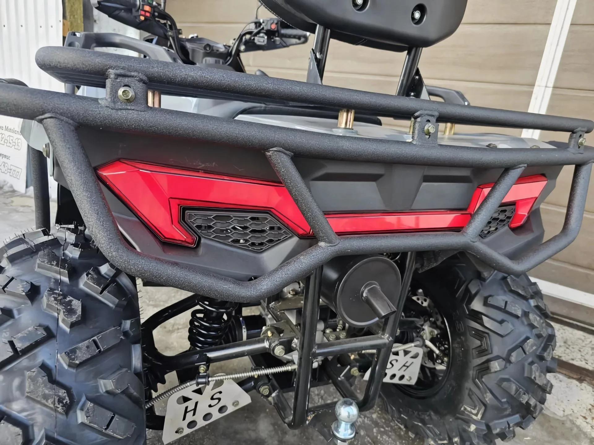 Квадроцикл Loncin Sumahao 400 EFI EPS 4ВД «Серый» - миниатюра 17