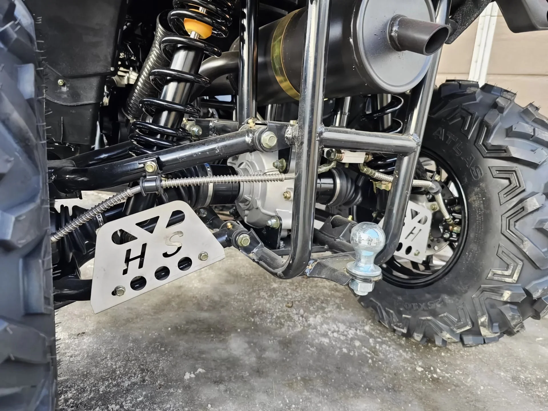 Квадроцикл Loncin Sumahao 400 EFI EPS 4ВД «Серый» - миниатюра 18