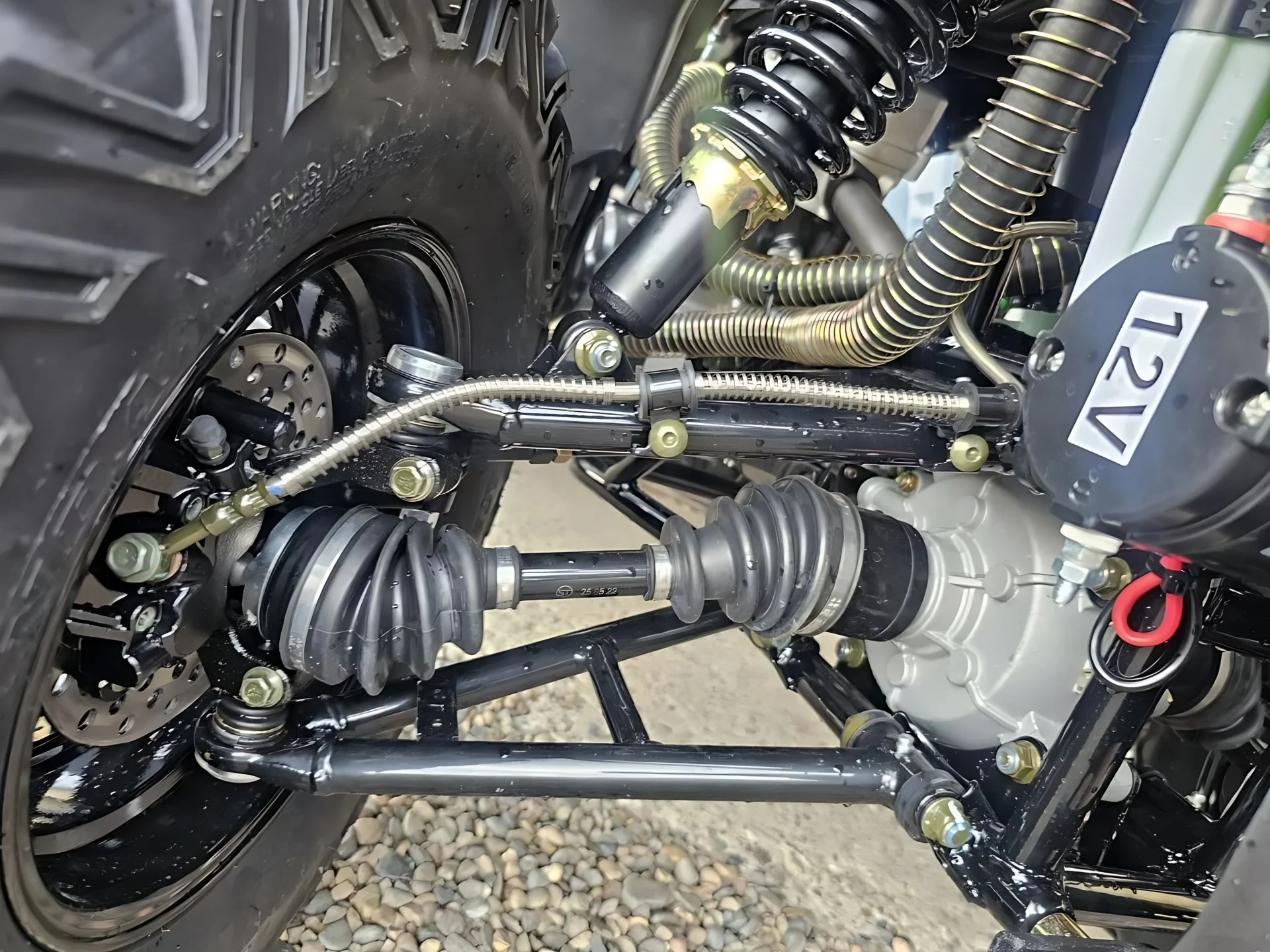 Квадроцикл Loncin Sumahao 400 EFI EPS 4х4 «Серый» - миниатюра 19
