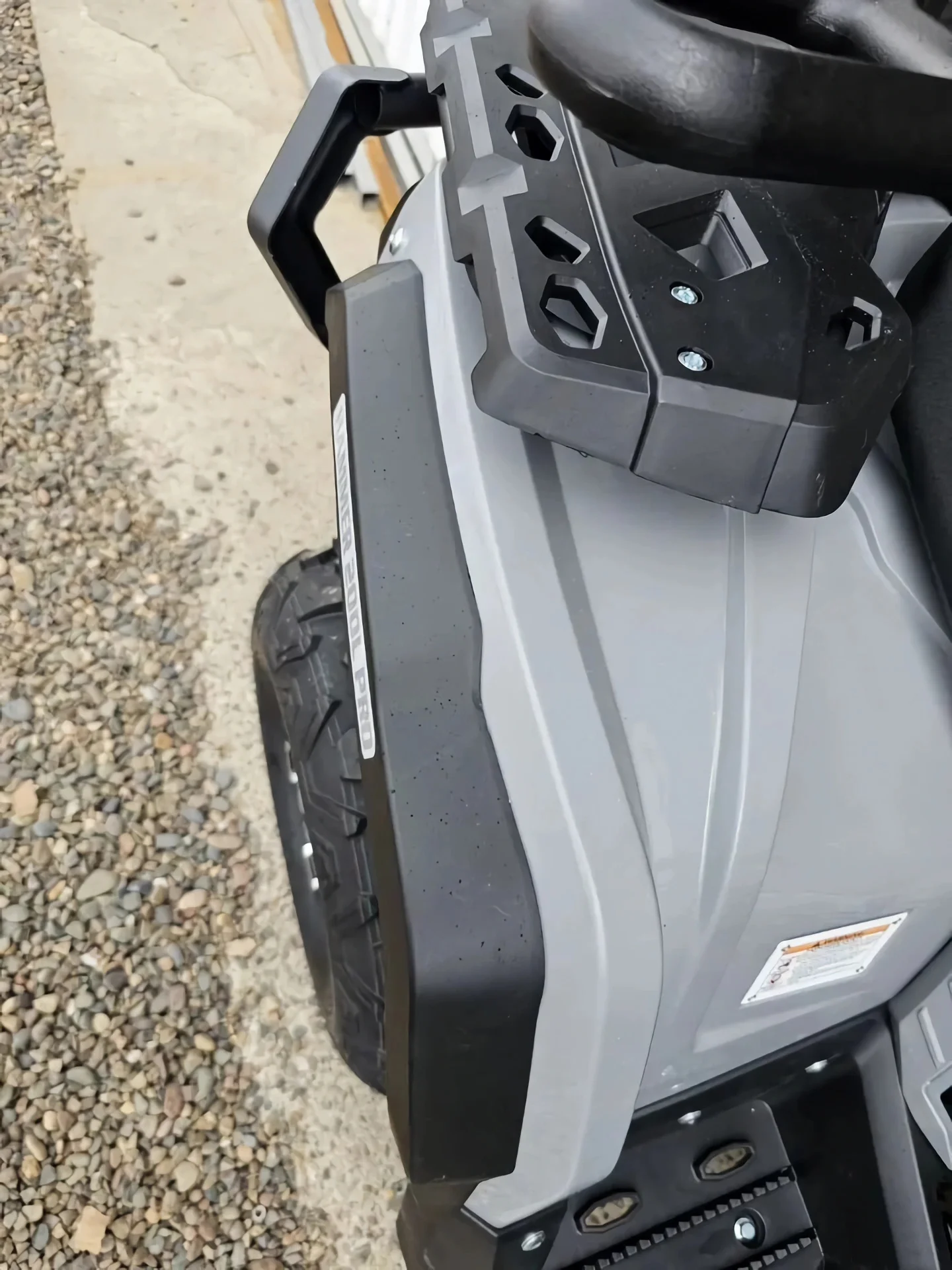 Квадроцикл Mikilon Hammer 200L Pro «Серый» - миниатюра 15