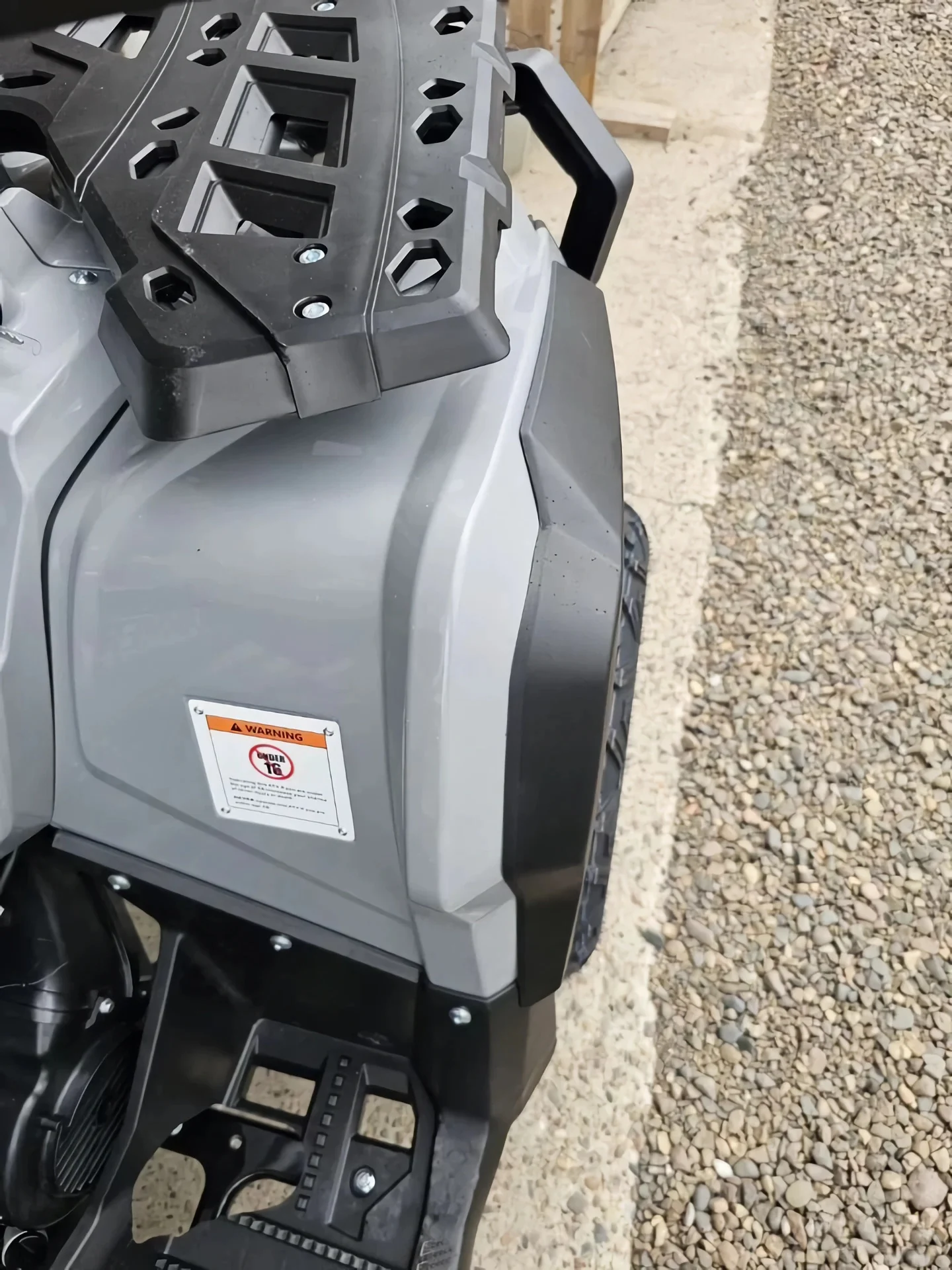 Квадроцикл Mikilon Hammer 200L Pro «Серый» - миниатюра 16