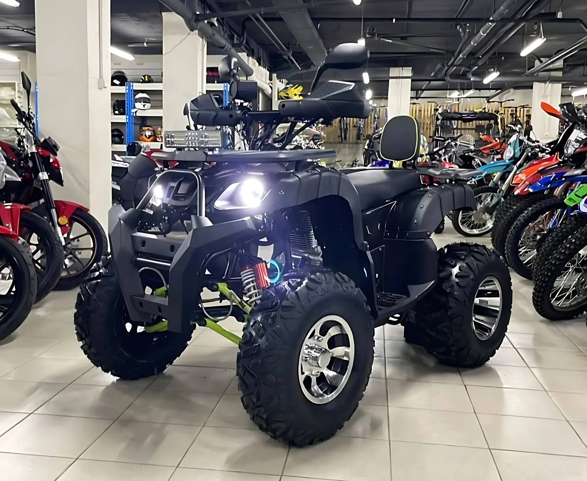 Квадроцикл Grizzly 250 «Черный» - миниатюра 2