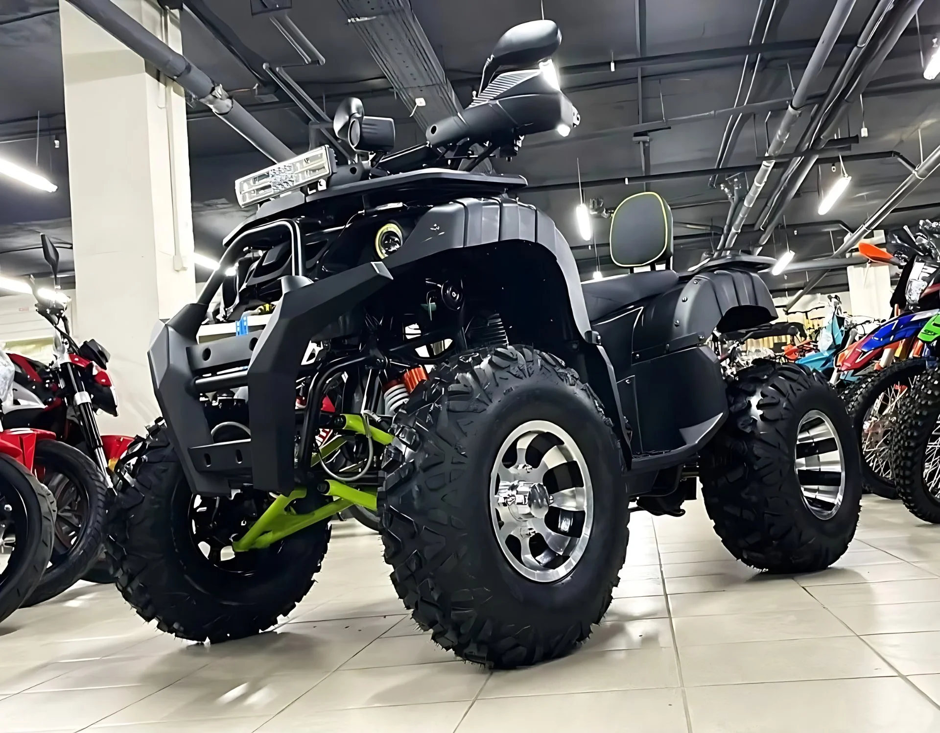 Квадроцикл Grizzly 250 «Черный» - миниатюра 3