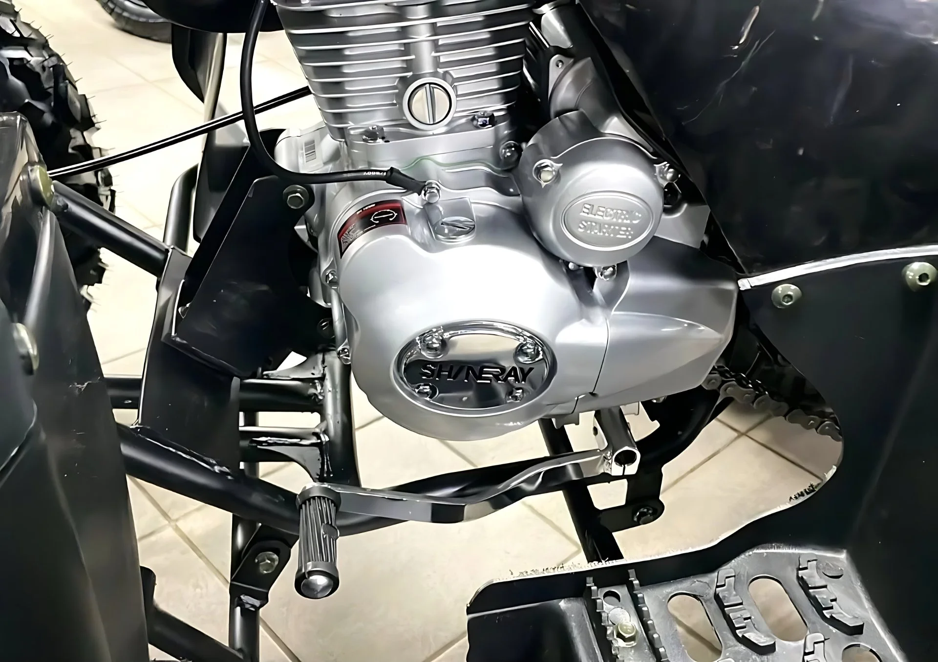 Квадроцикл Grizzly 250 «Черный» - миниатюра 10