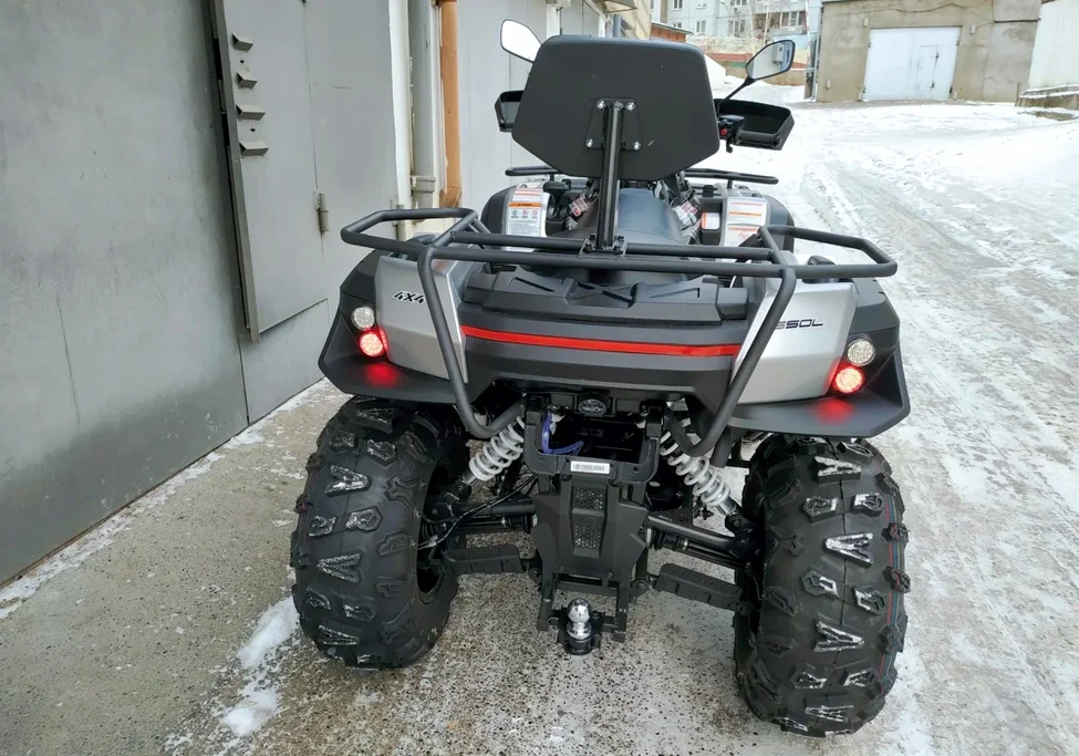 Квадроцикл Linhai-Yamaha M550L 4x4 «Черный» - миниатюра 5