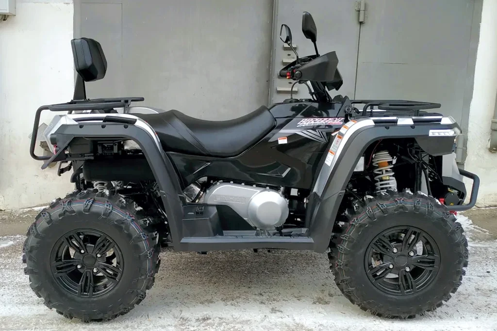 Квадроцикл Linhai-Yamaha M550L 4x4 «Черный» - миниатюра 7