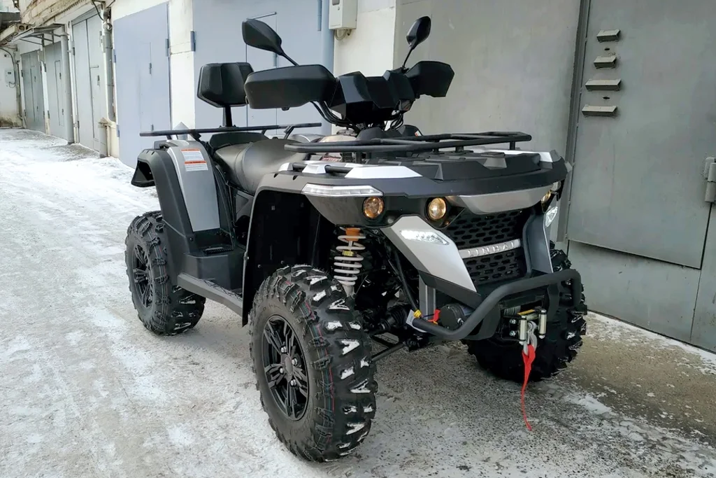Квадроцикл Linhai-Yamaha M550L 4x4 «Черный» - миниатюра 8