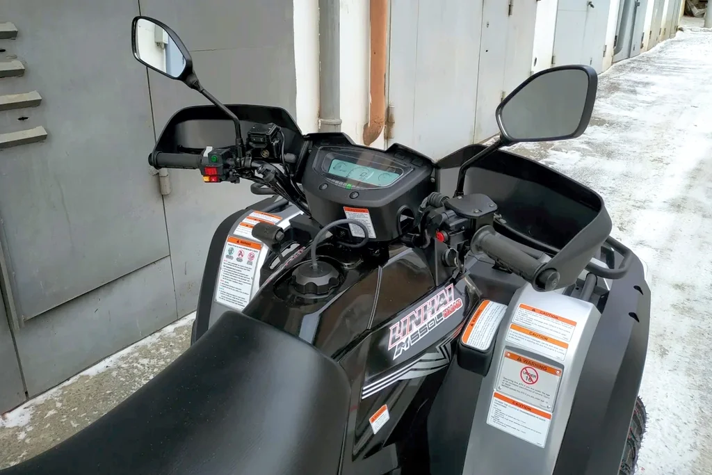 Квадроцикл Linhai-Yamaha M550L 4x4 «Черный» - миниатюра 10