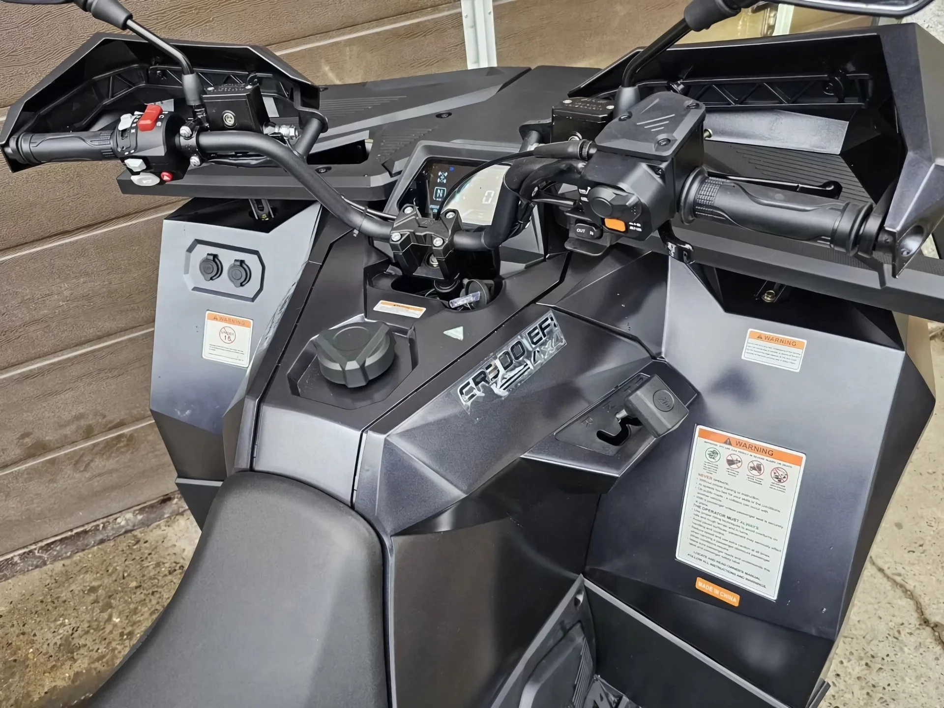 Квадроцикл Apollo 400 EFI EPS 4x4 «Черный» - миниатюра 9
