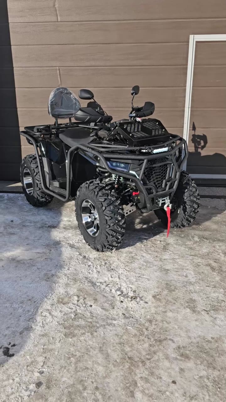 Квадроцикл Loncin Sumahao 400 EFI EPS 4WD «Черный» - видео 19