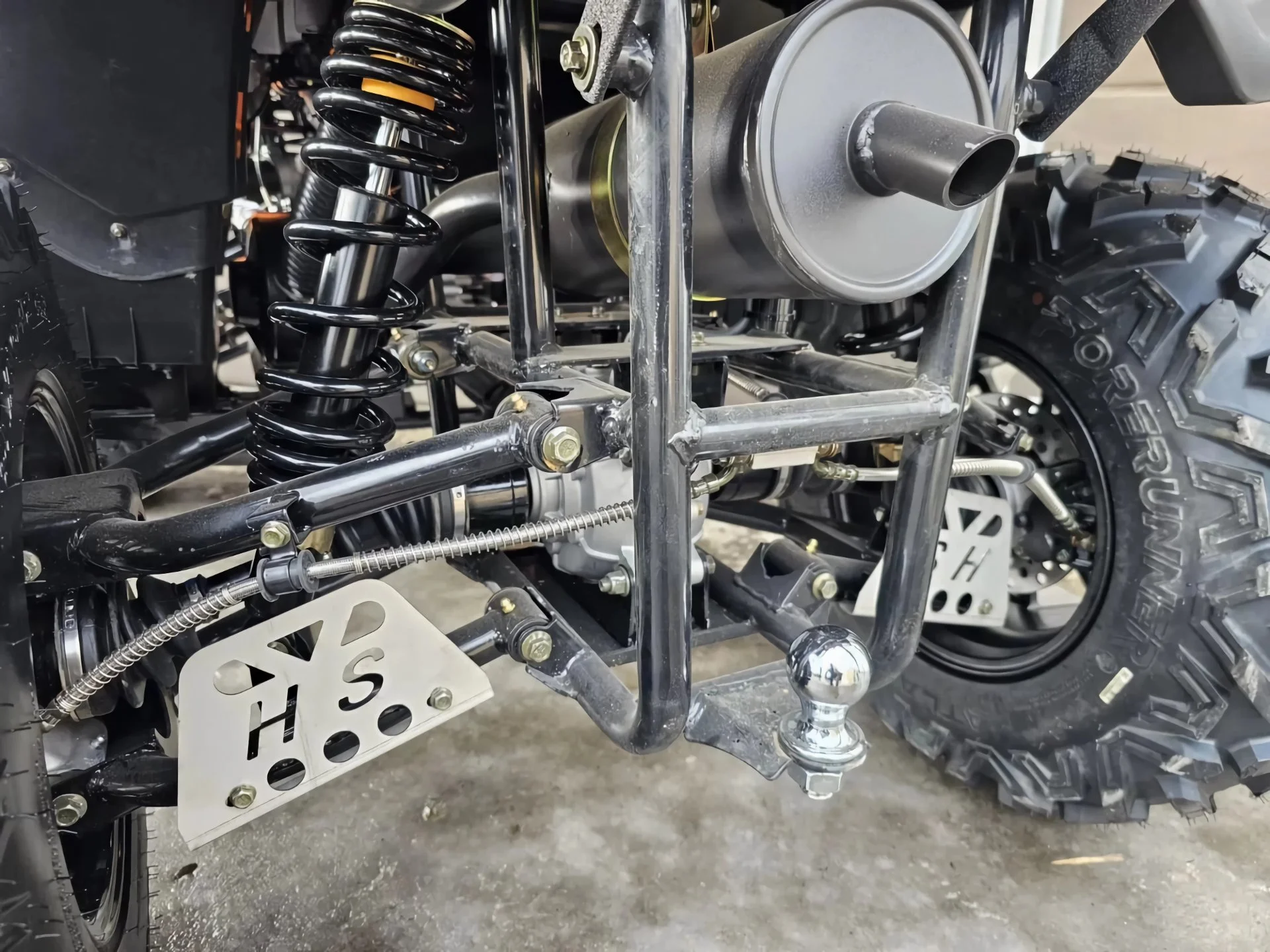 Квадроцикл Loncin Sumahao 400 EFI EPS 4WD «Оранжевый» - миниатюра 15