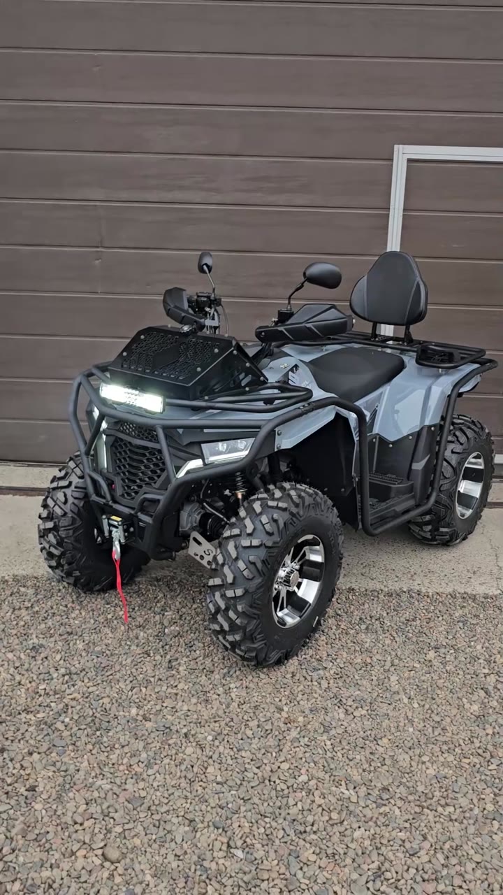Квадроцикл Loncin Sumahao 400 EFI EPS 4WD «Серый» - видео 19