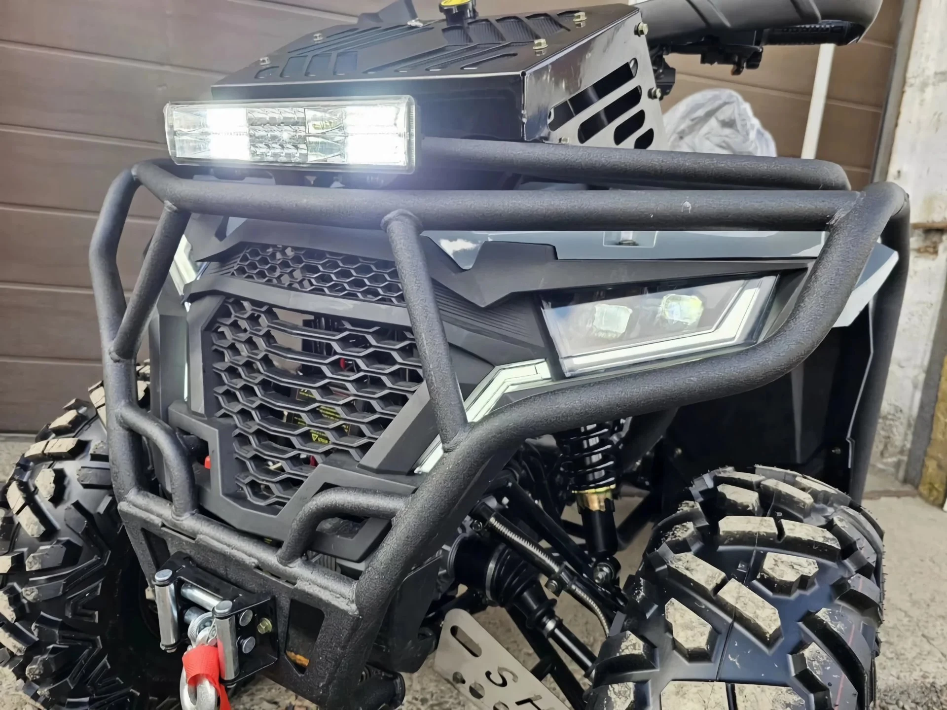 Квадроцикл Loncin Sumahao 400 EFI EPS 4WD «Серый» - миниатюра 8