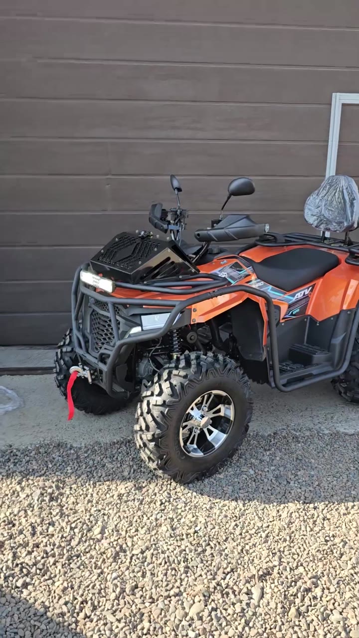 Квадроцикл Loncin Sumahao 400 EFI EPS 4WD «Сахара» - видео 20