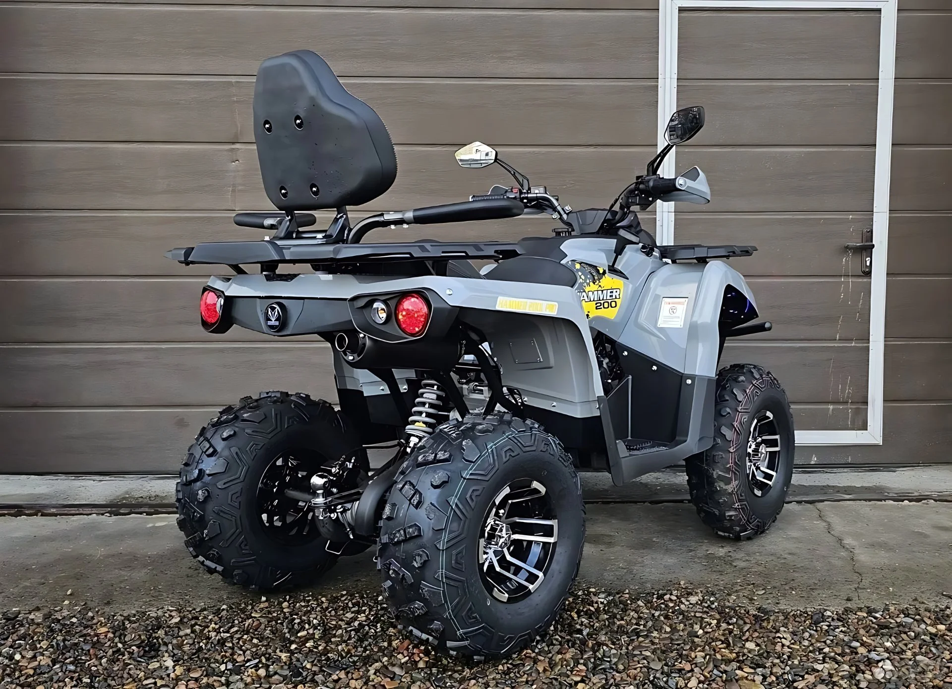 Квадроцикл Mikilon Hammer 200L Pro Long «Серый» - миниатюра 4