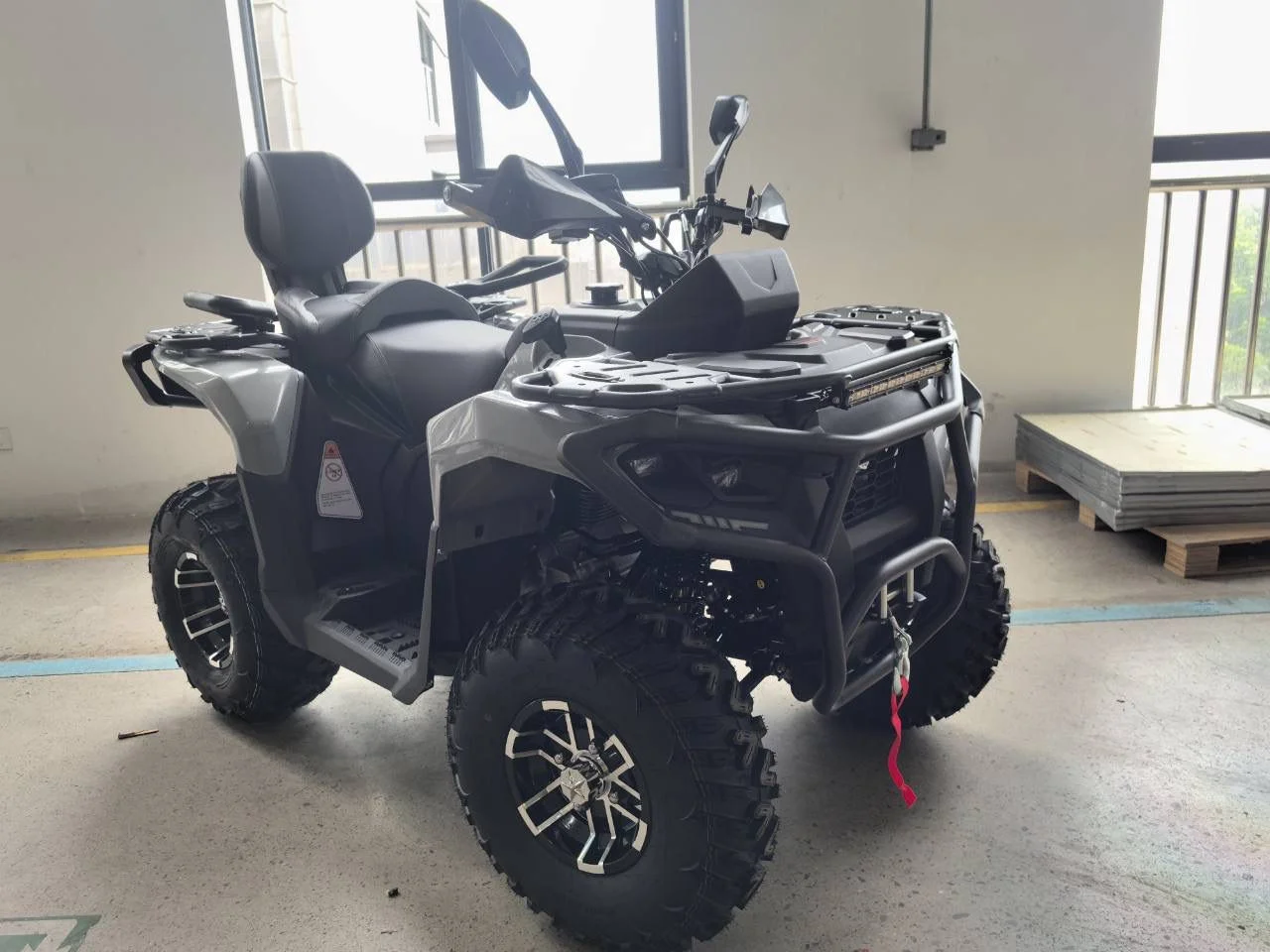 Квадроцикл Mikilon Hammer 250 Touring «Серый» - миниатюра 5