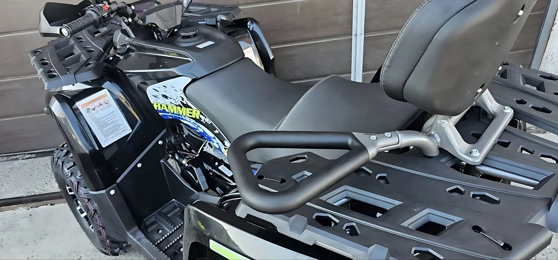 Квадроцикл Mikilon Hammer 200L Pro Long «Черный» - миниатюра 13