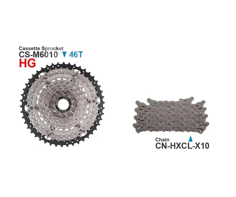 Кассета Sugek CS-M6010 11-46T (HG) - миниатюра 4