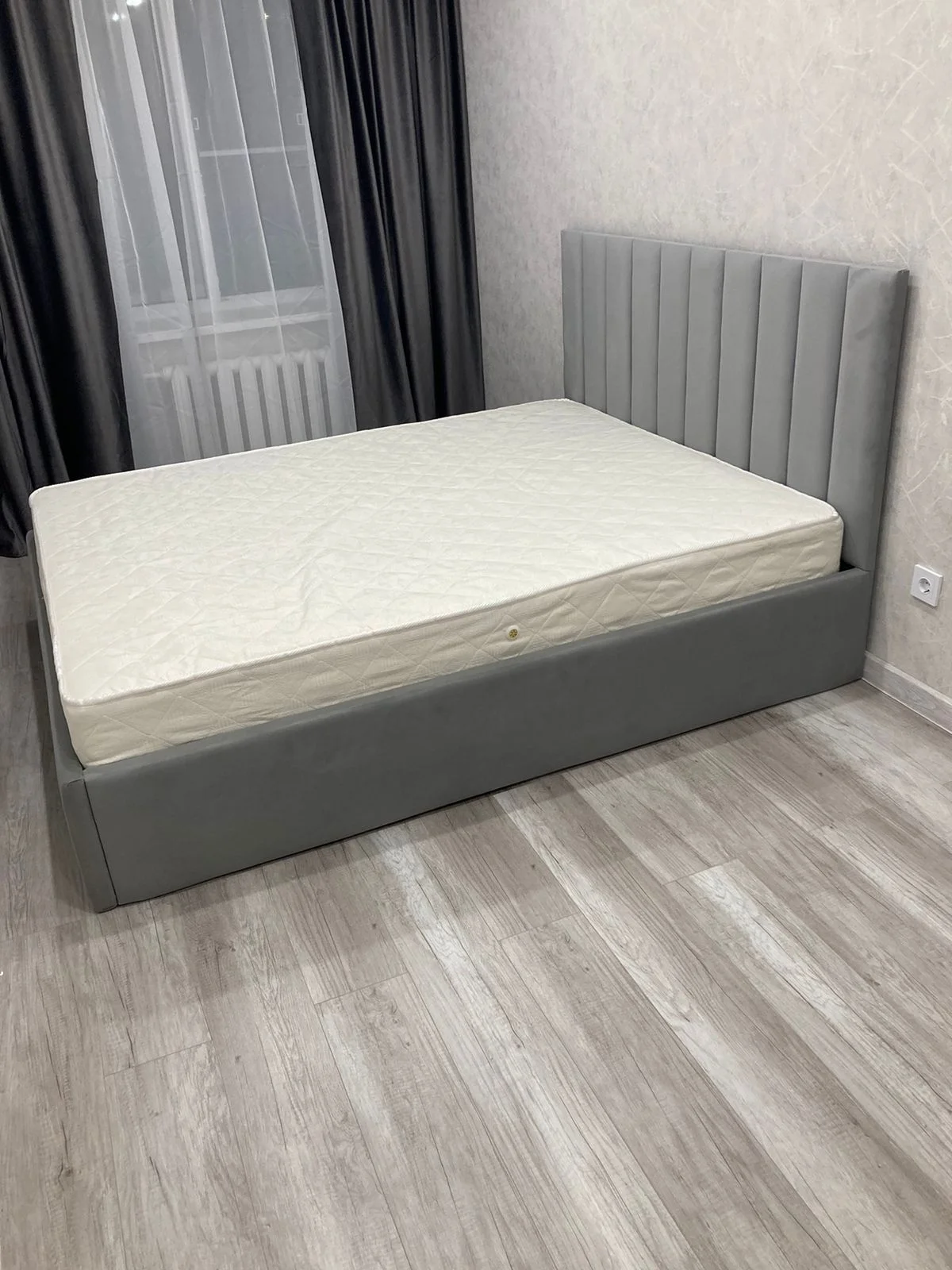 Кровать с мягким изголовьем 160 200 - миниатюра 5