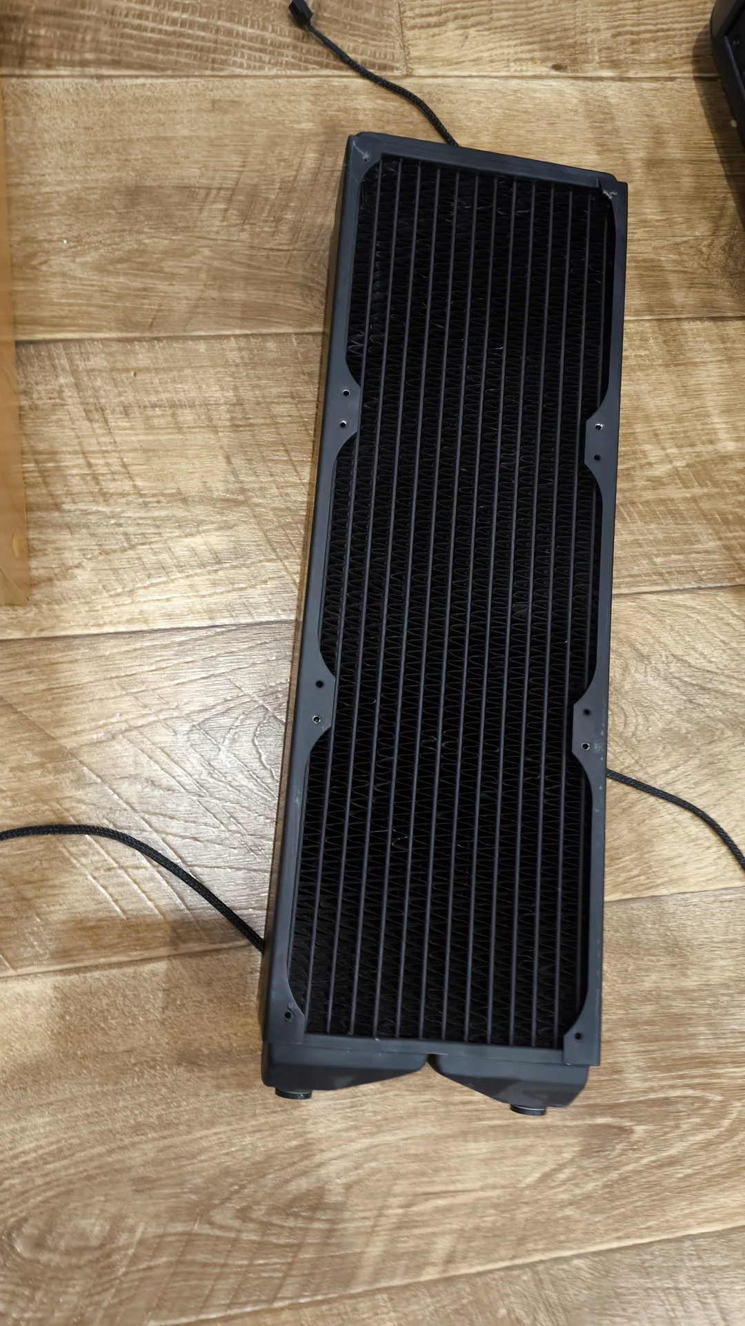Медный радиатор Coolgate 420mm + 3 кулера 140mm - миниатюра 4