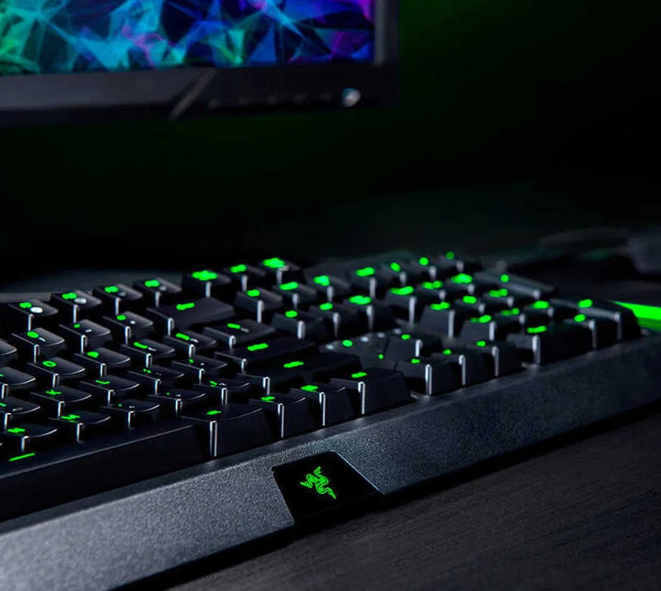 Клавиатура игровая Razer BlackWidow Essential, Green Switch, чёрный, английская раскладка - миниатюра 2