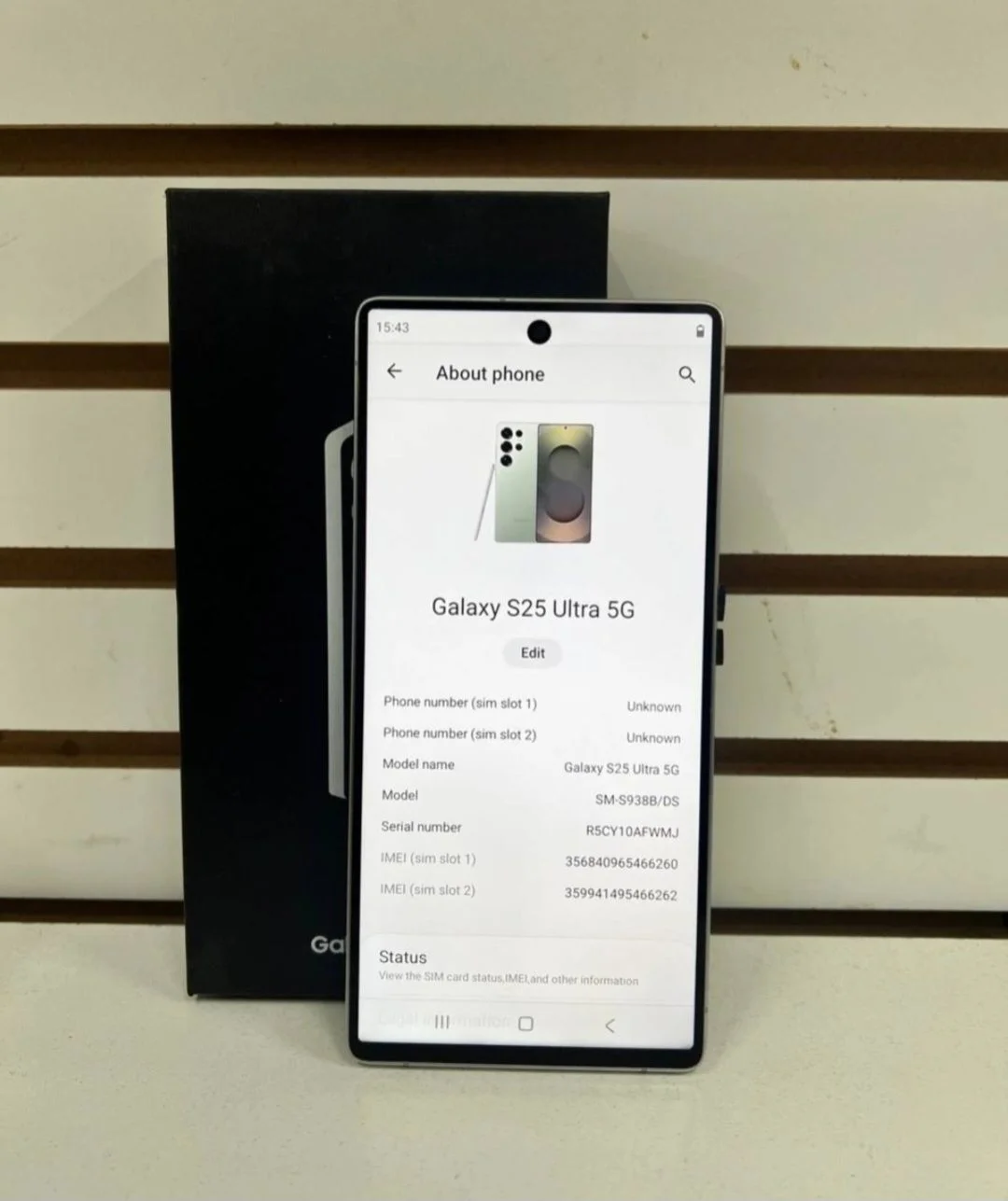 Samsung Galaxy S25 Ultra 4/64 гб - миниатюра 2