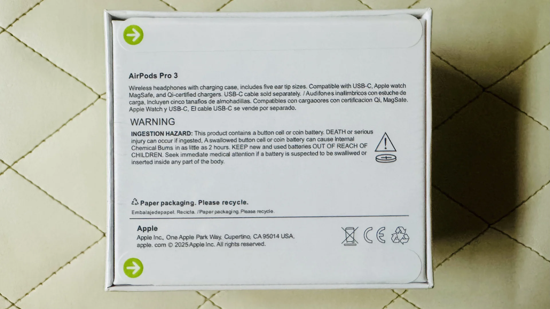 Наушники Apple Airpods 3 Pro - миниатюра 3