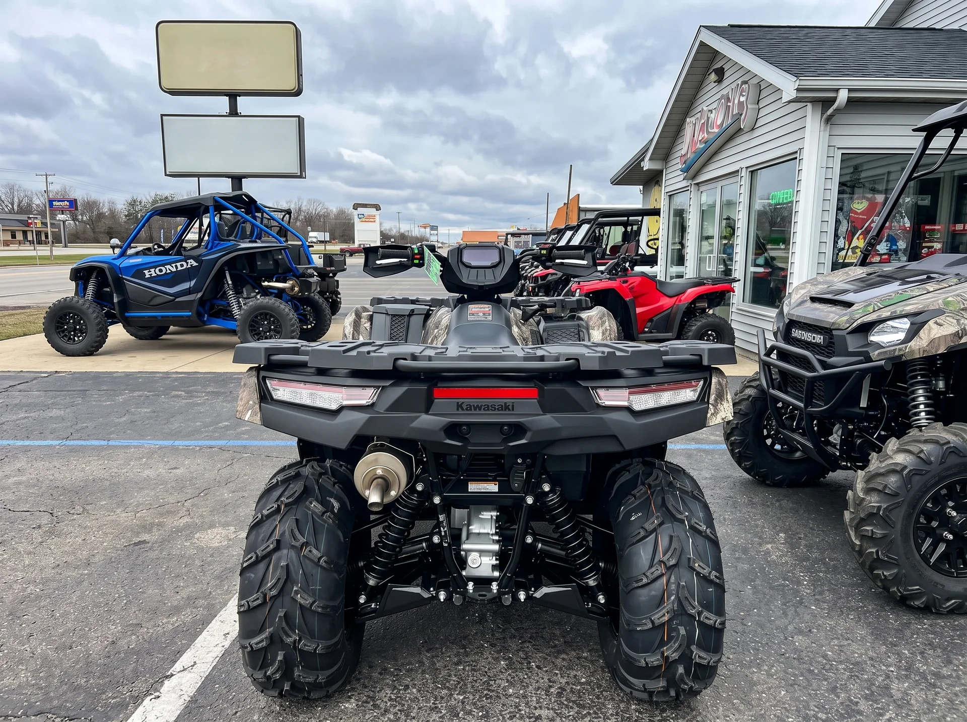 Квадроцикл Kawasaki Brute Force 750 EPS - миниатюра 6