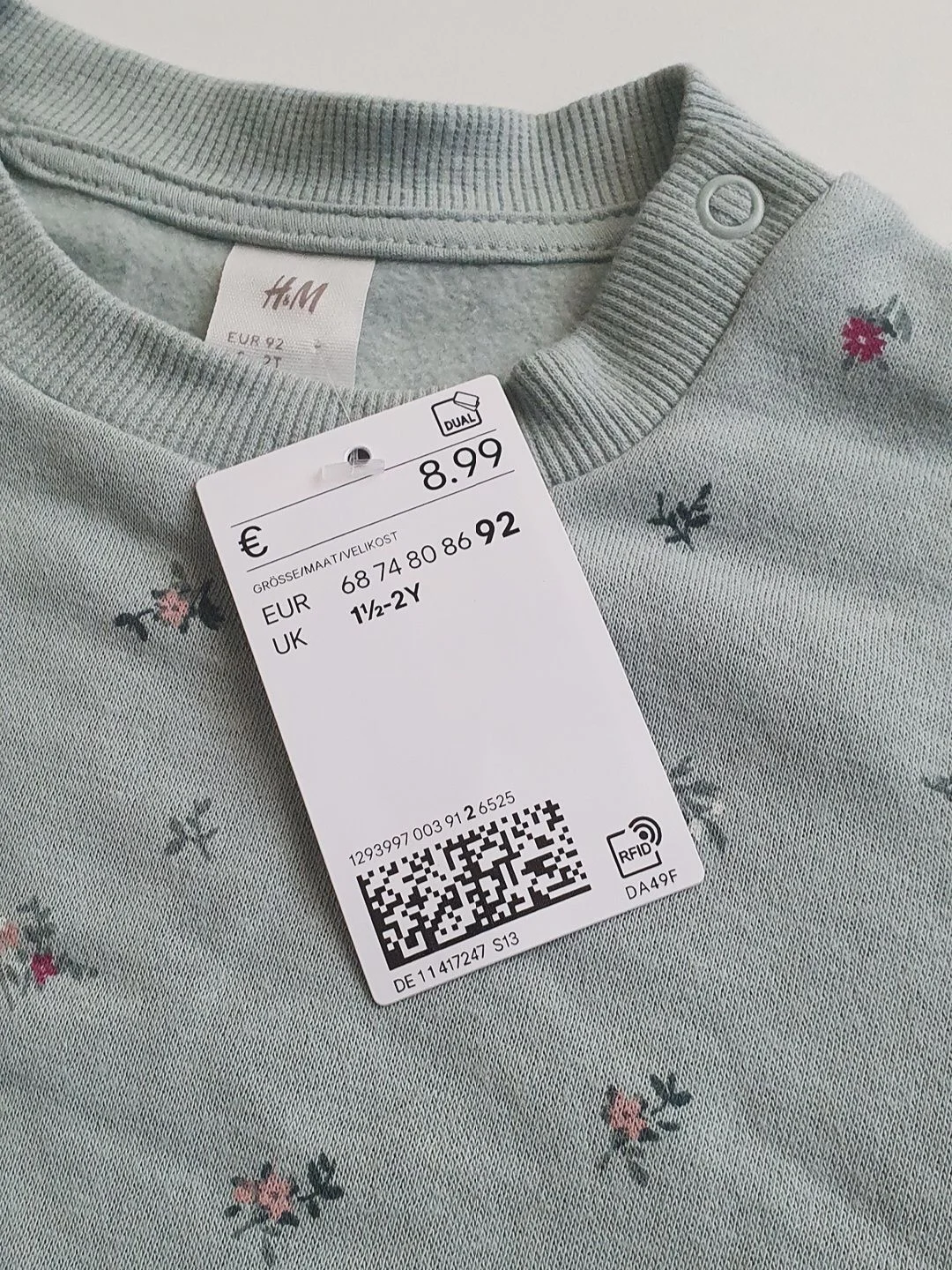 Свитшот H&M | 74 - миниатюра 2