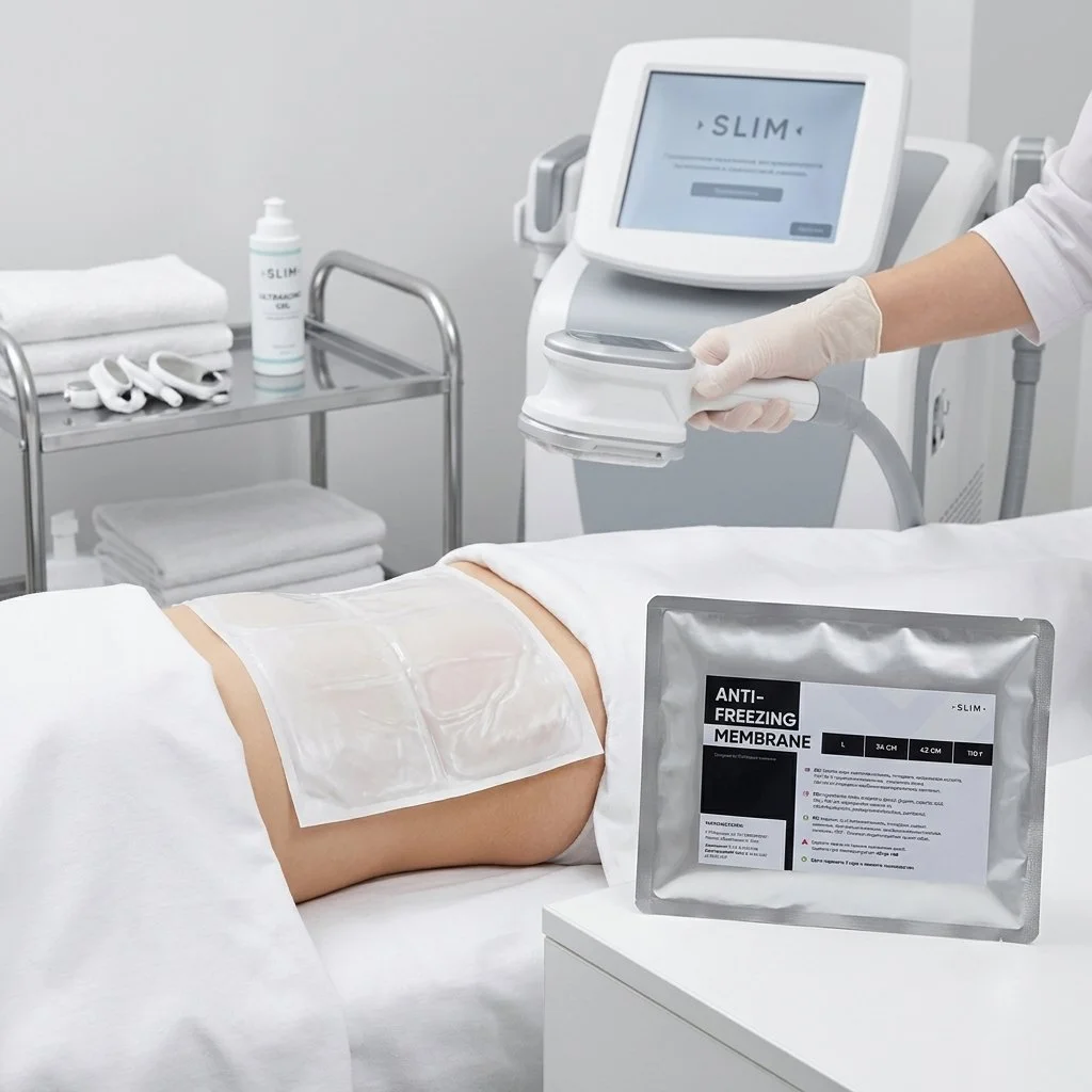 Салфетка для криолиполиза SLIM антифризная мембрана L 34*42см.; М28*28