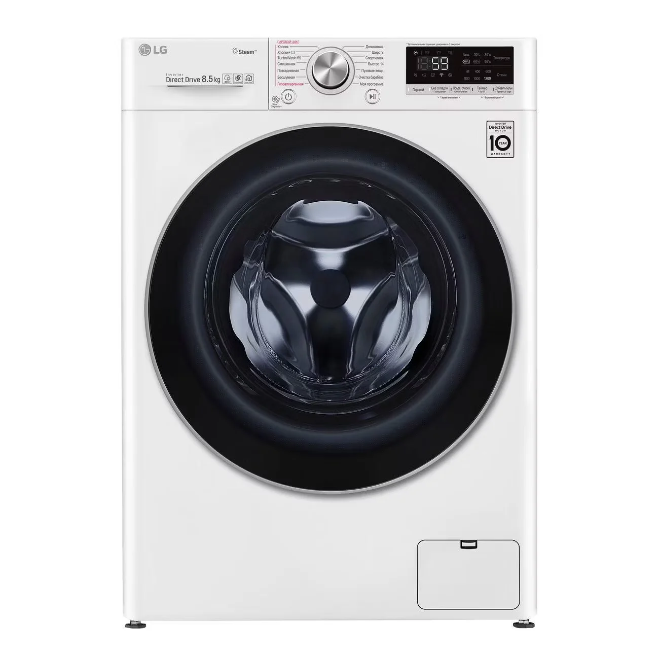Стиральная машина узкая LG F2V7GW1W - миниатюра 2