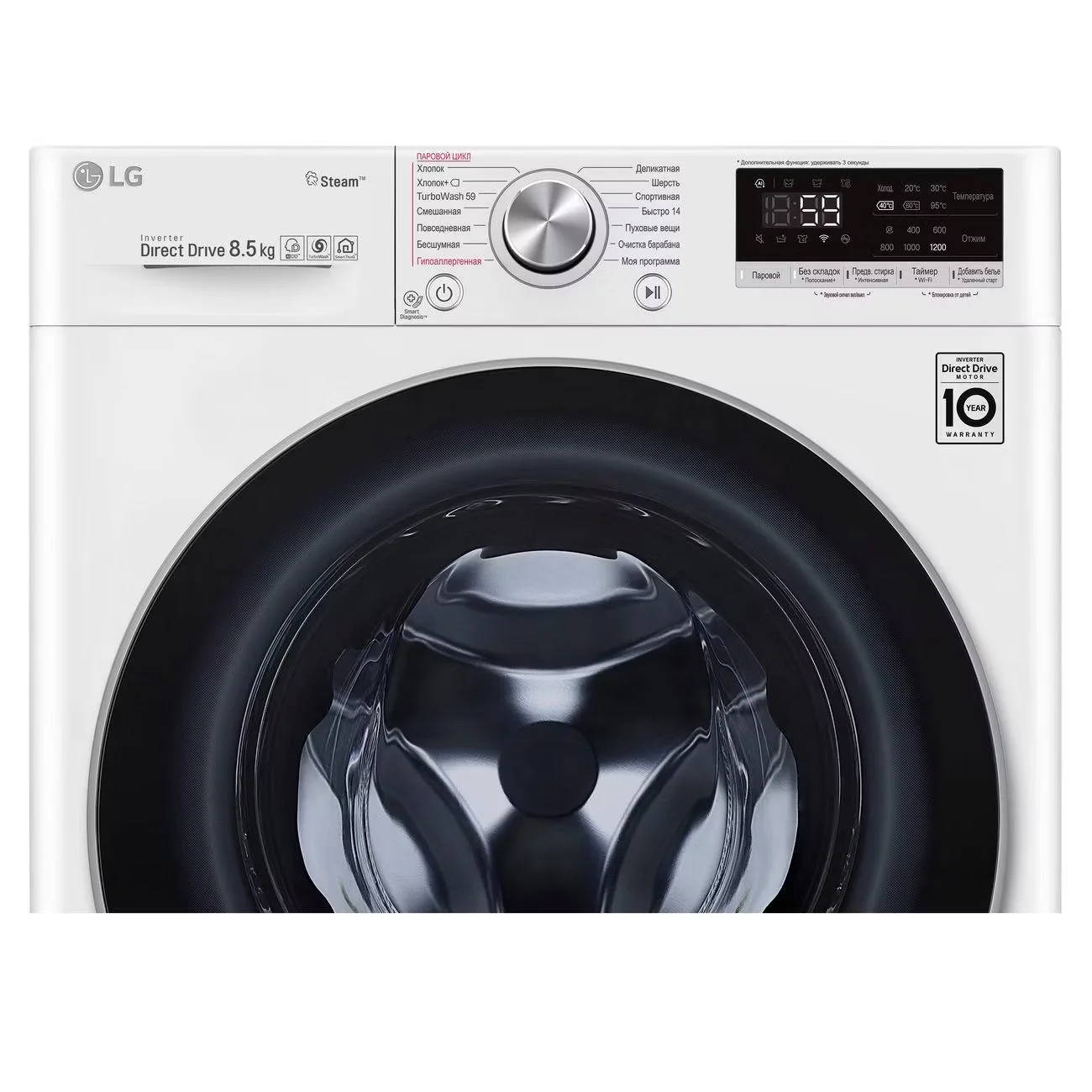 Стиральная машина узкая LG F2V7GW1W - миниатюра 5
