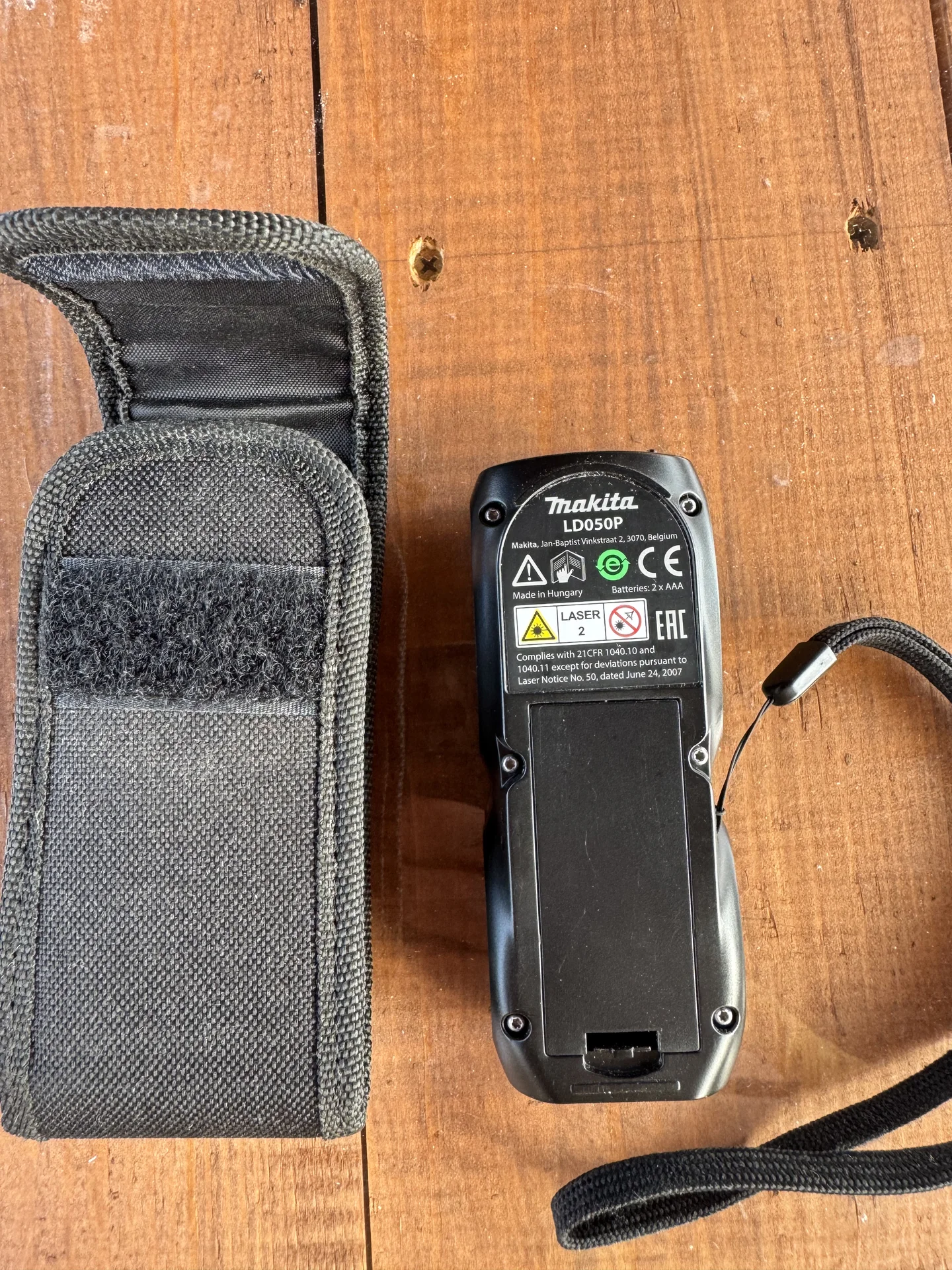Дальномер лазерный Makita LD050P - миниатюра 2