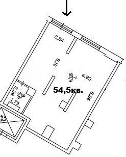 Помещение 54.5 м² Краснооктябрьская 16 - миниатюра 5