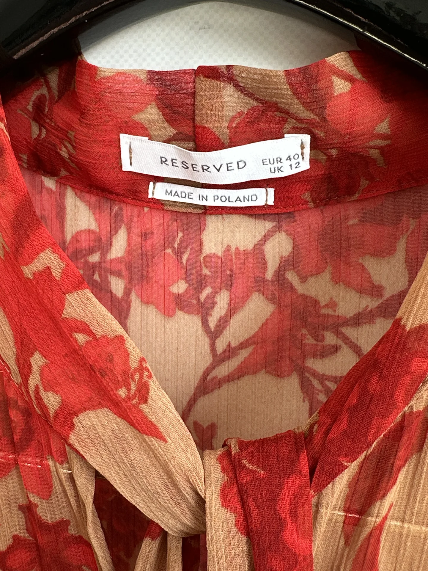 RESERVED Польша Длинное цветочное платье бохо - миниатюра 6