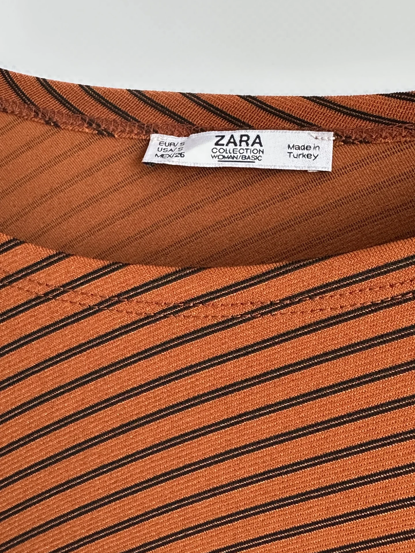 ZARA Платье миди трикотажное - миниатюра 5
