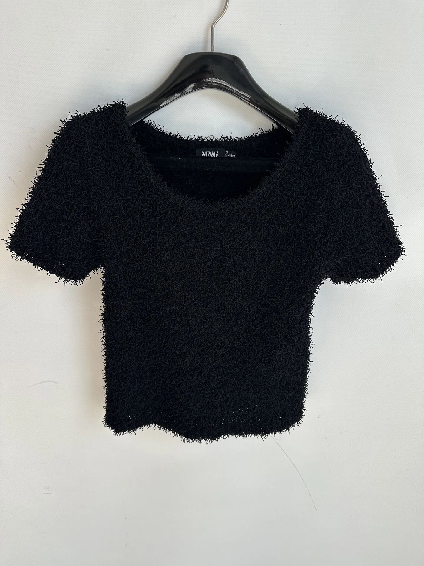 MANGO винтаж old collection топ джемпер черный - миниатюра 2