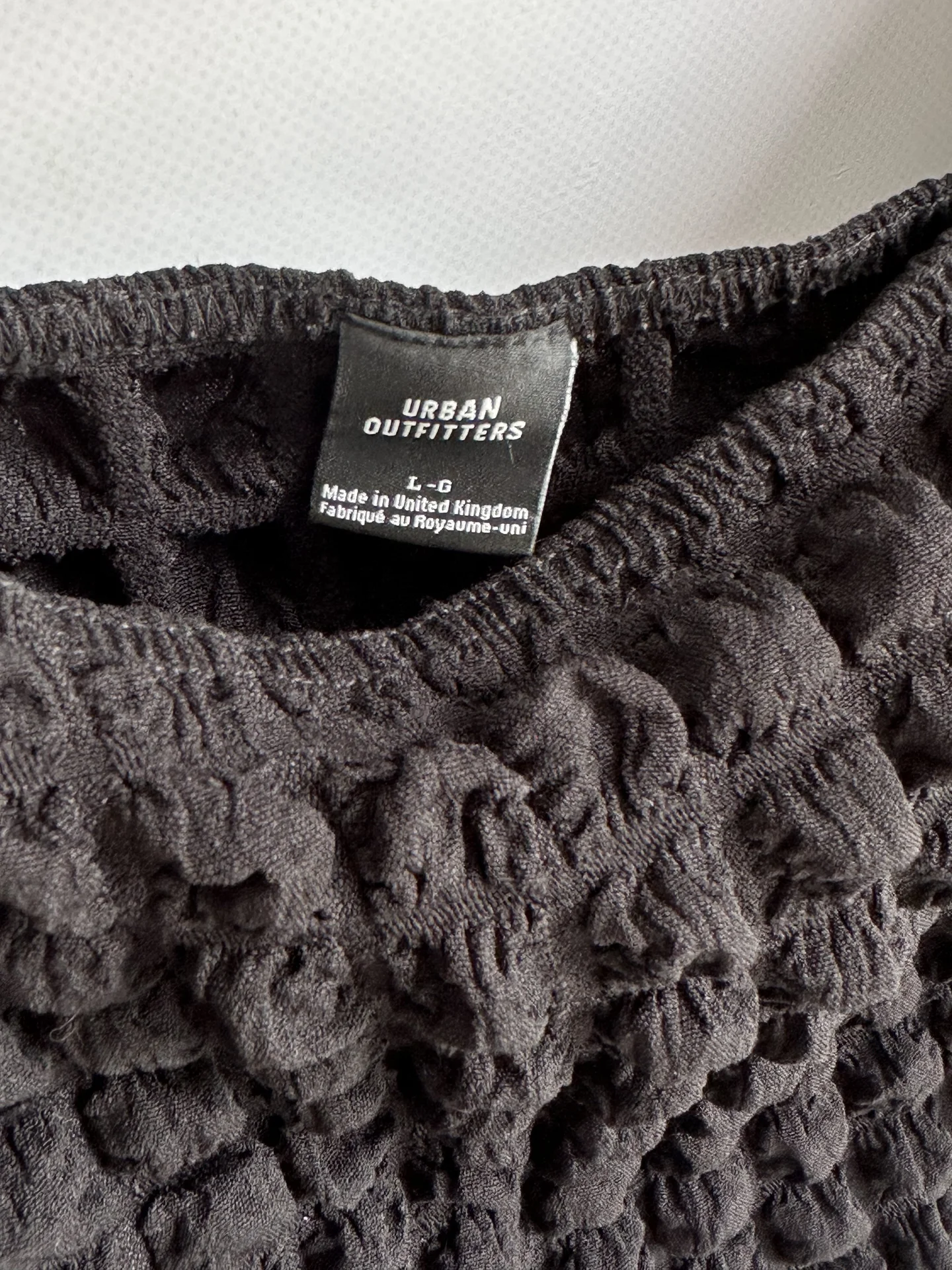 URBAN OUTFITTERS Британия юбка мини черная - миниатюра 6