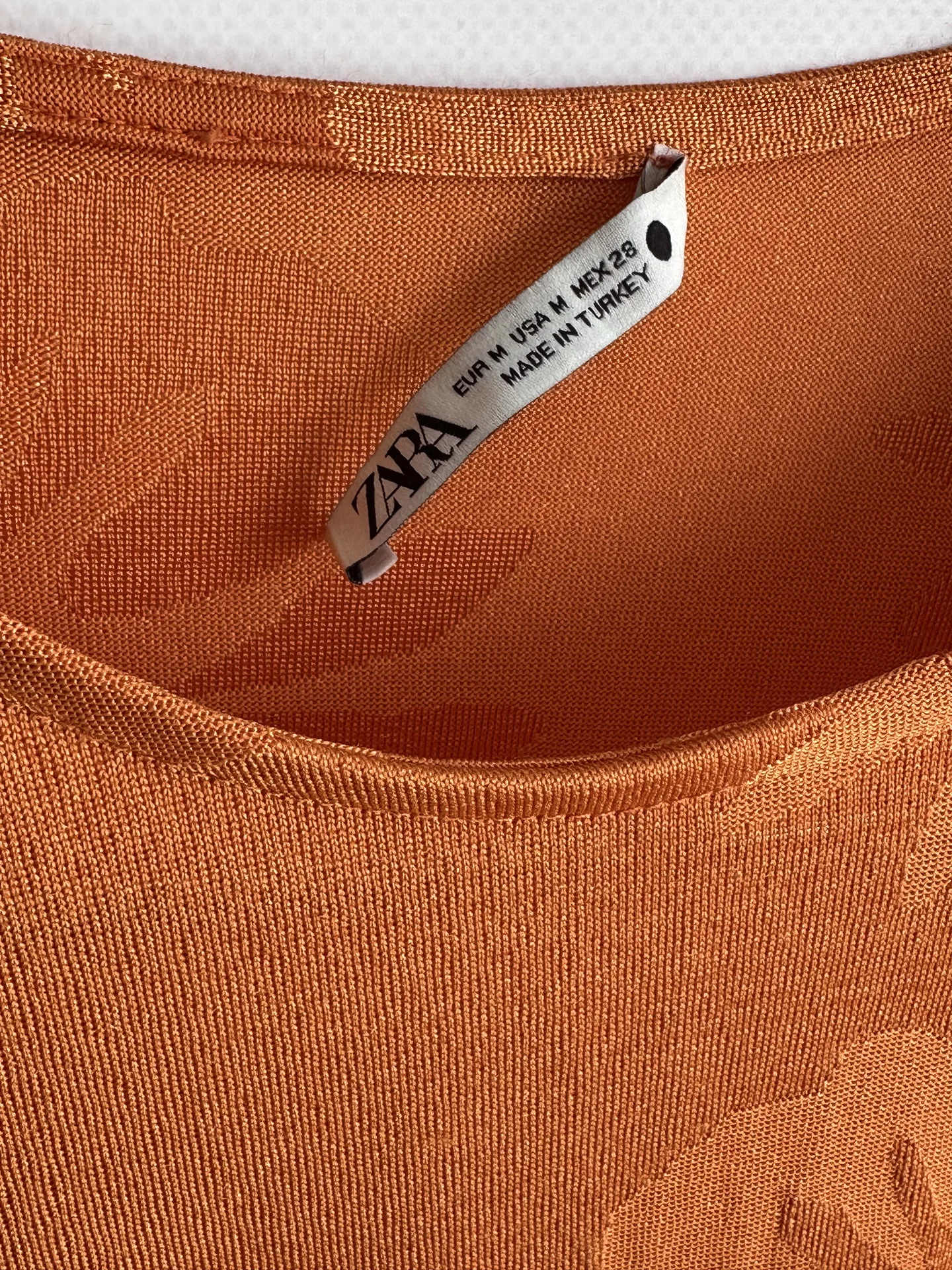 ZARA Трикотажное платье макси с поясом - миниатюра 5