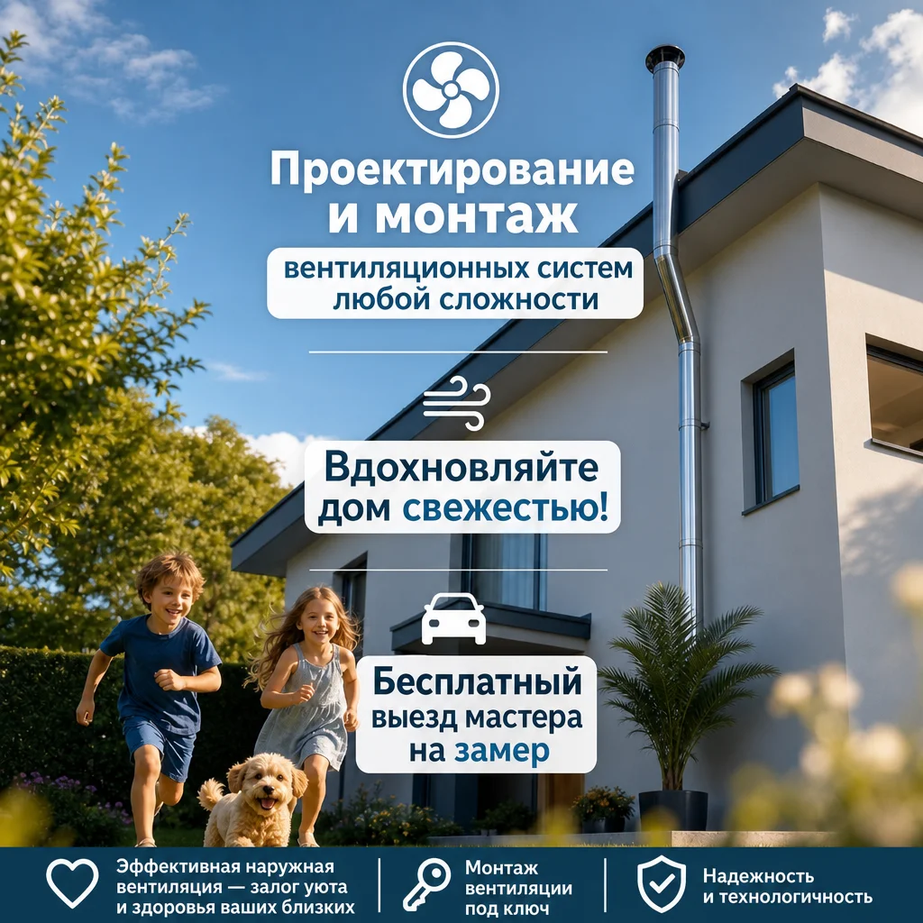 Монтаж вентиляционных систем - изображение 1
