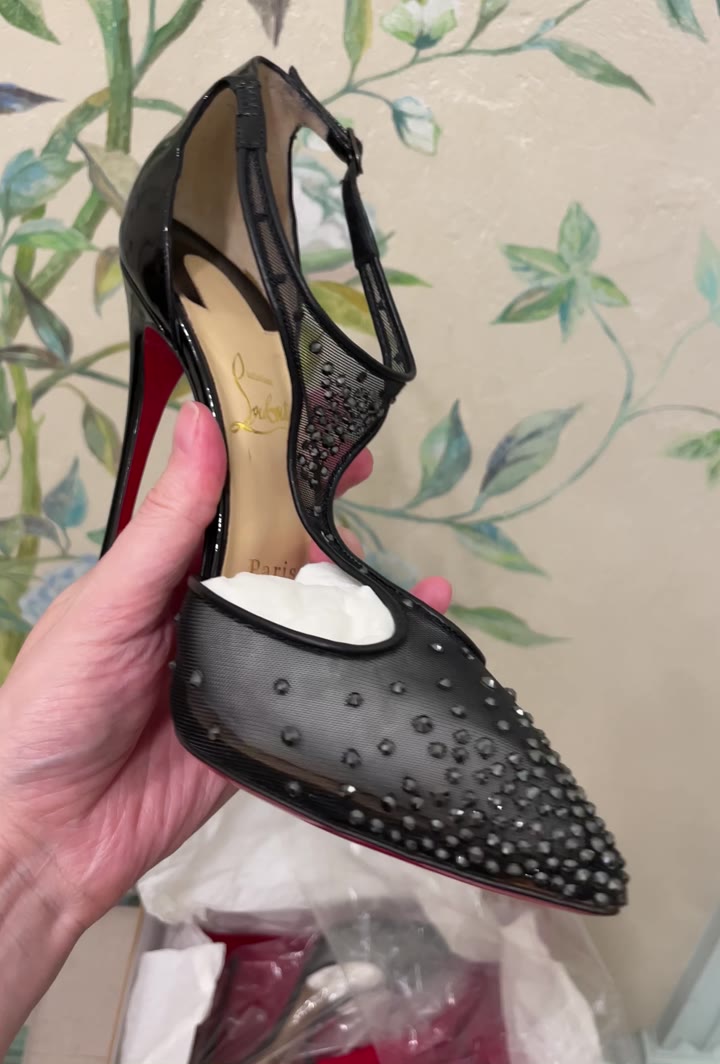 туфли Christian louboutin 38,5 - видео 6